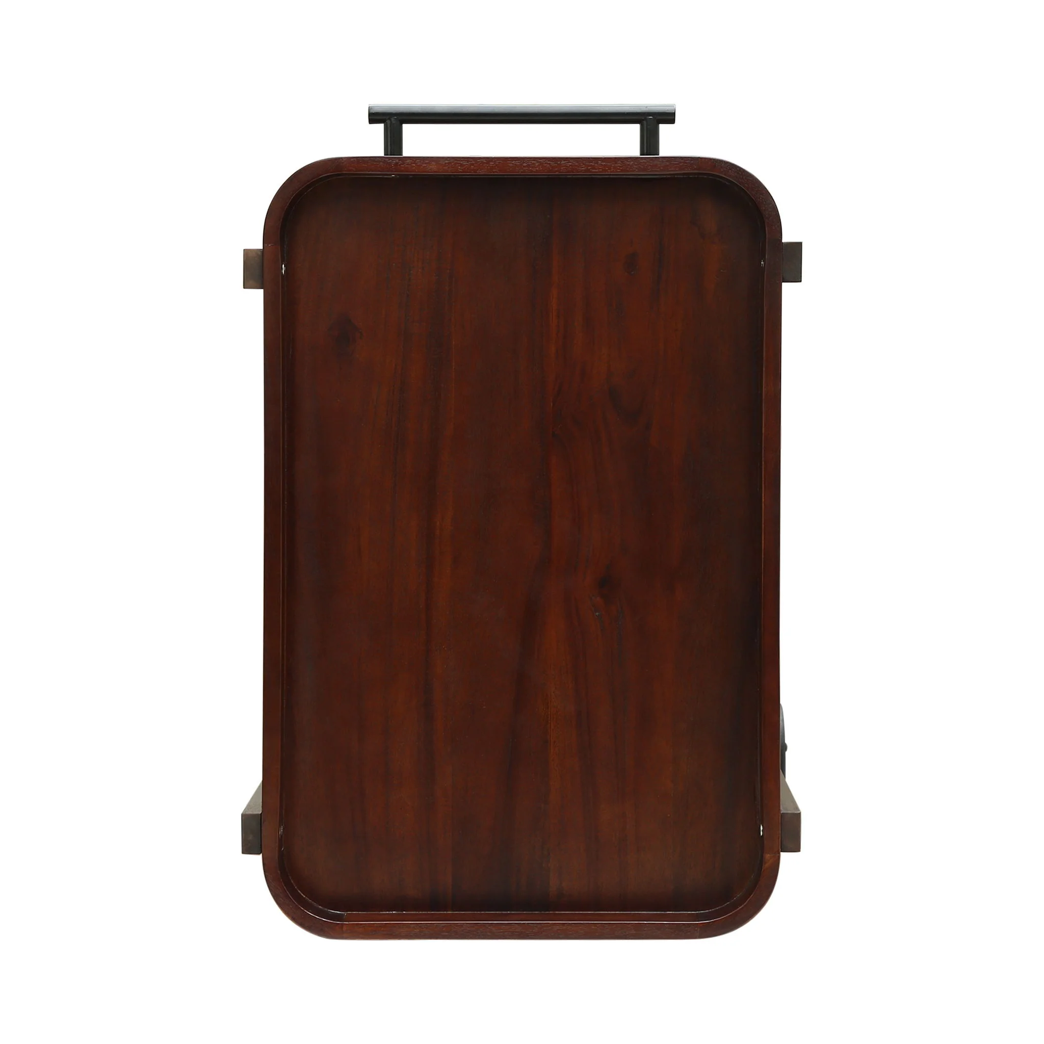 Home Selleck - Bar Cart - Mahogany - Image 4