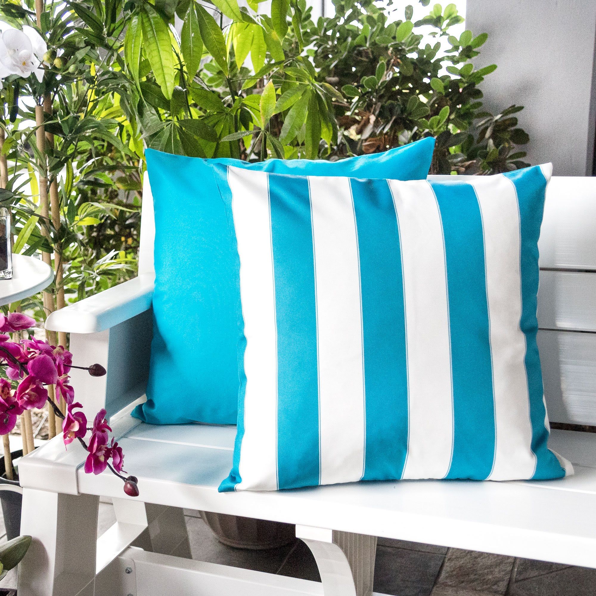 Horizon Stripe Pillow Outdoor & Indoor - Image 18