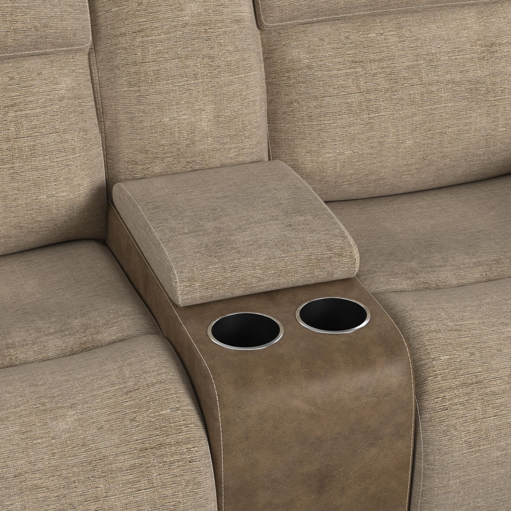 Hornet - 3 Piece Sectional Set With Console And 2 Recliners - Image 15