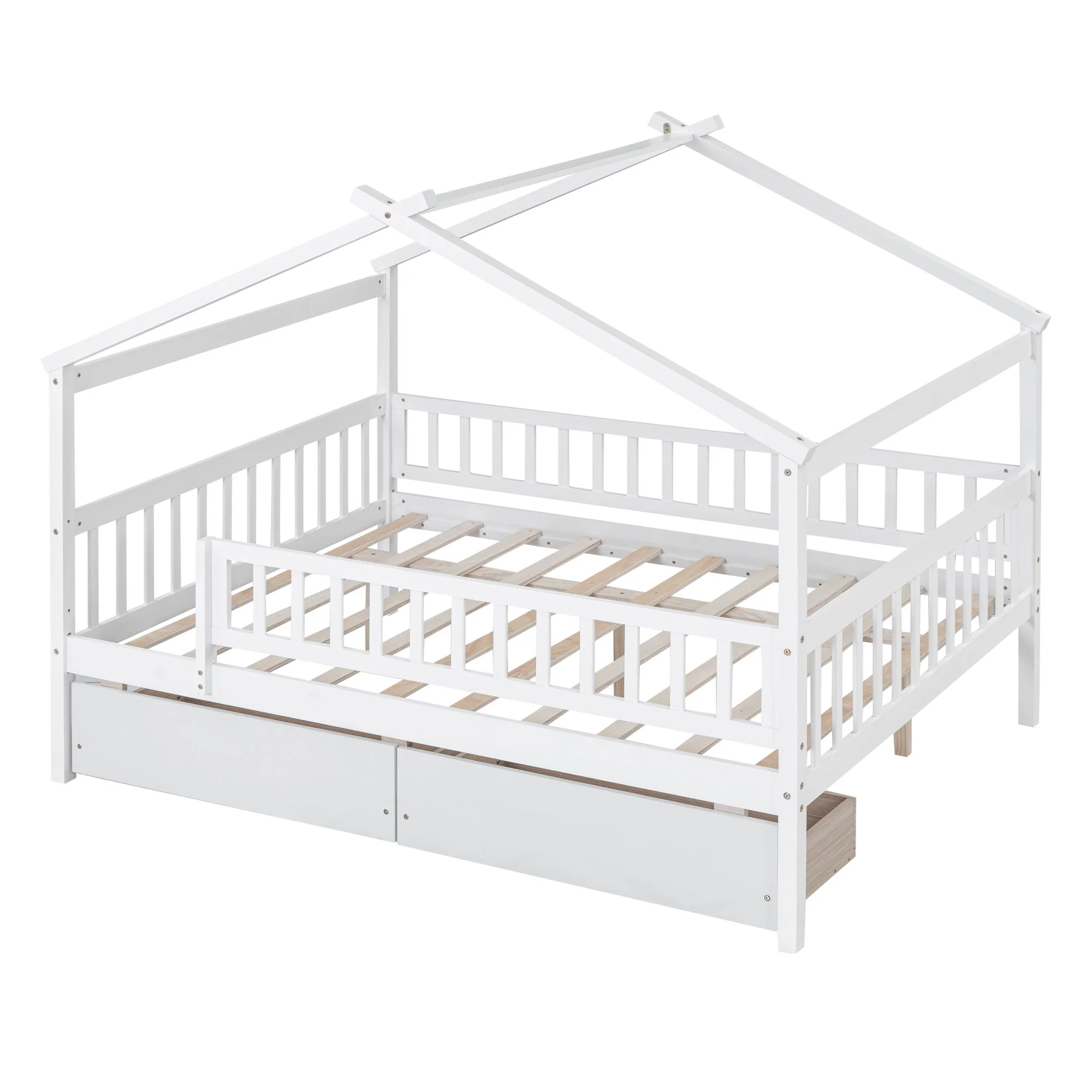 House Bed With 2 Drawers - Image 23