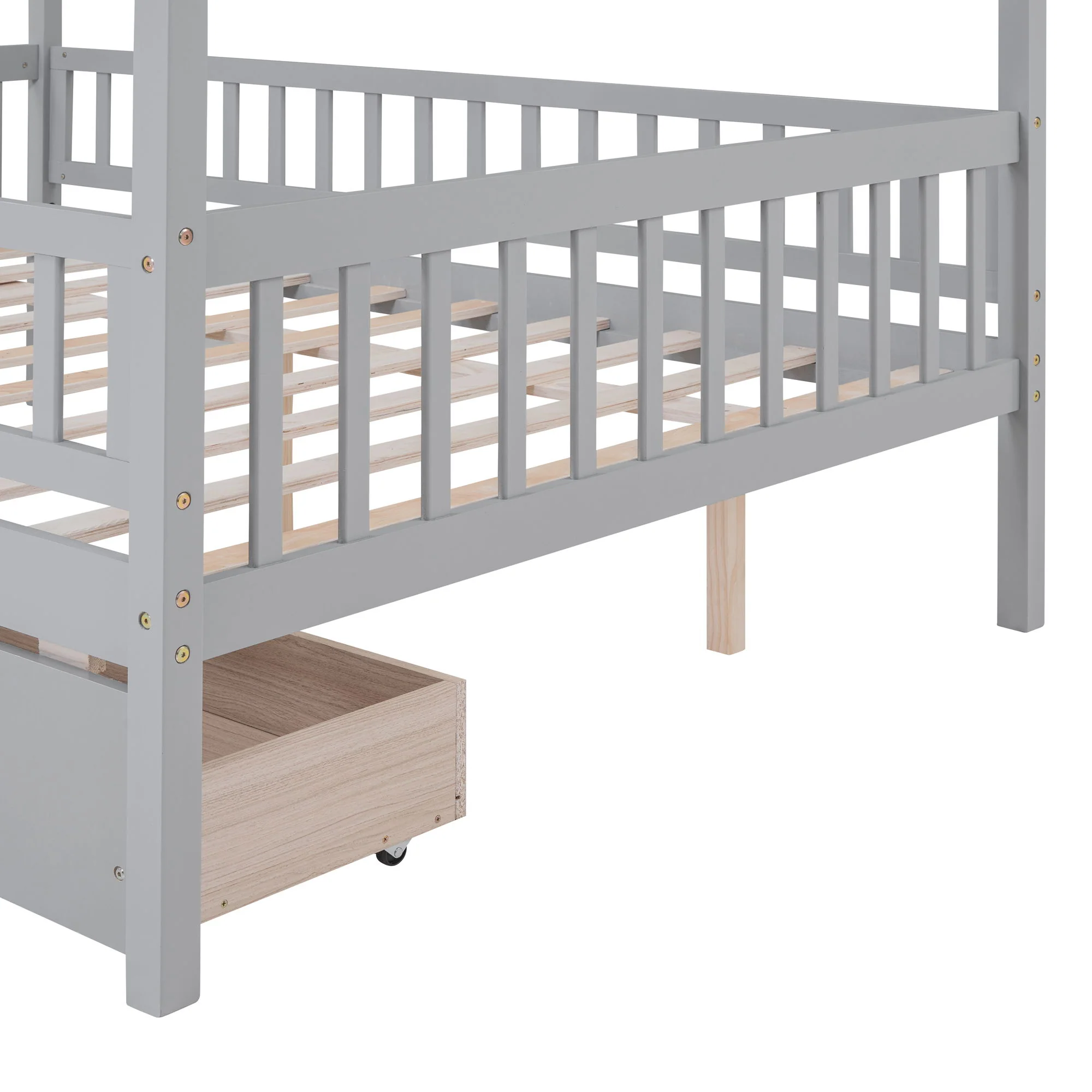 House Bed With 2 Drawers - Image 31