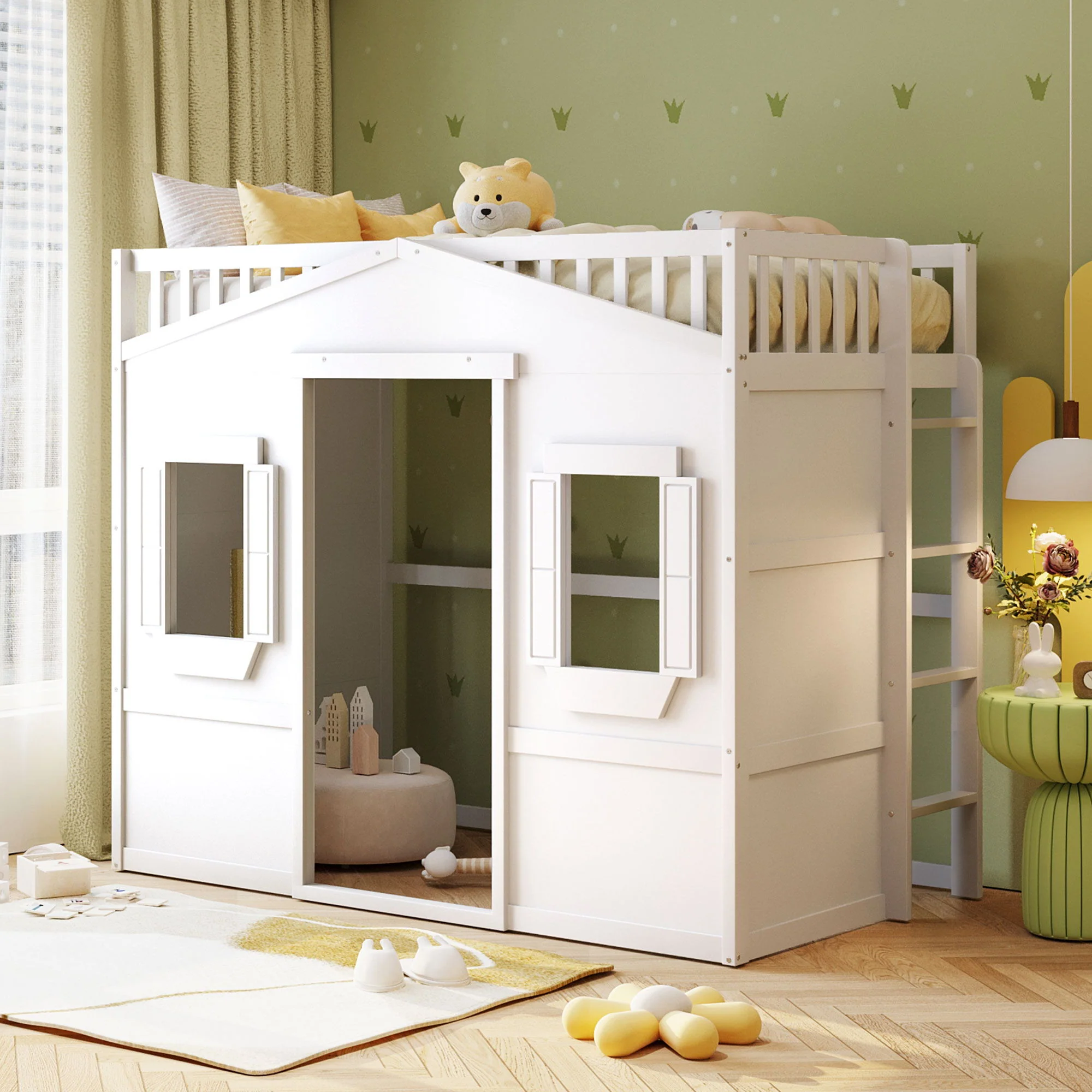 House Loft Bed With Ladder - Image 4