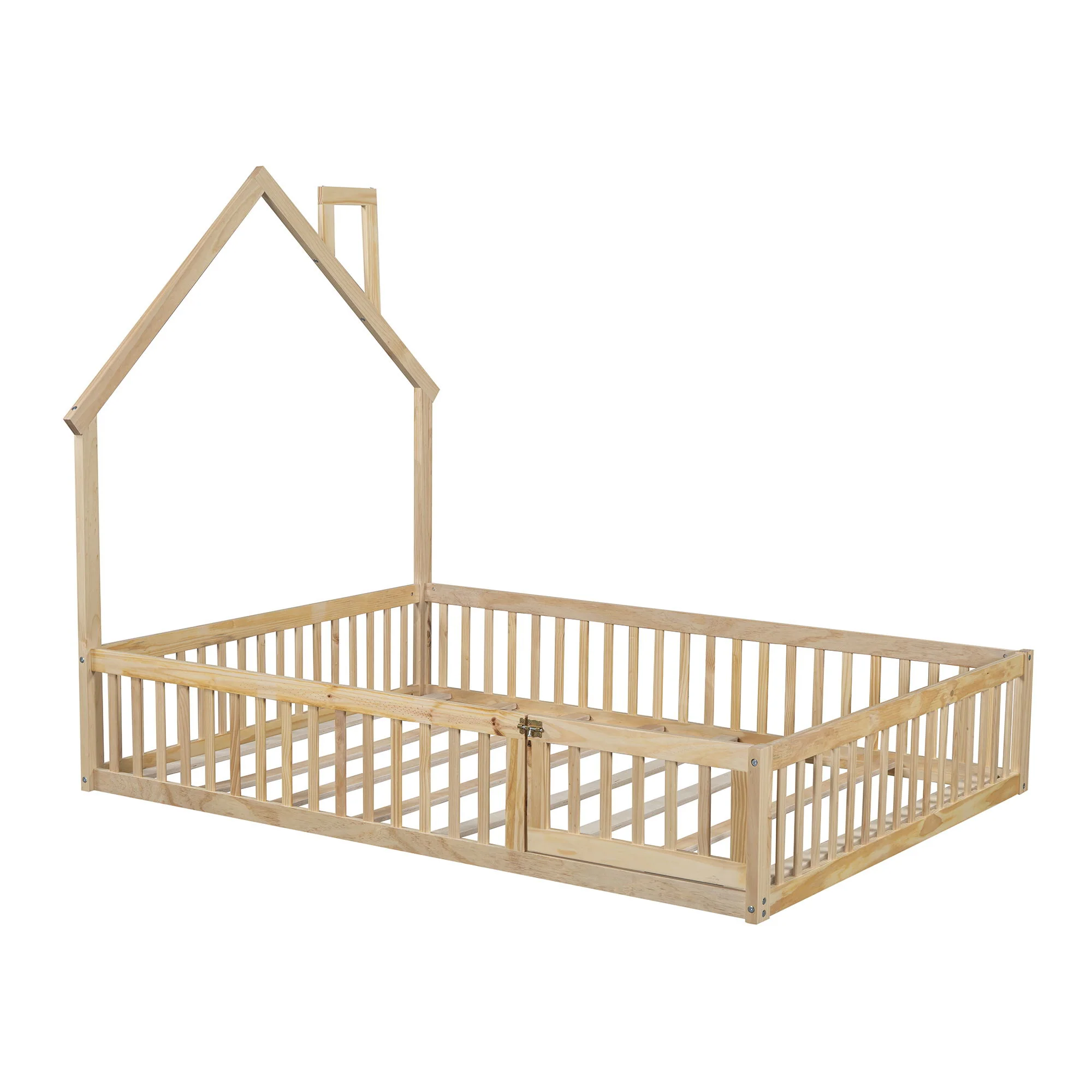 House Platform Bed With Guardrail - Image 10