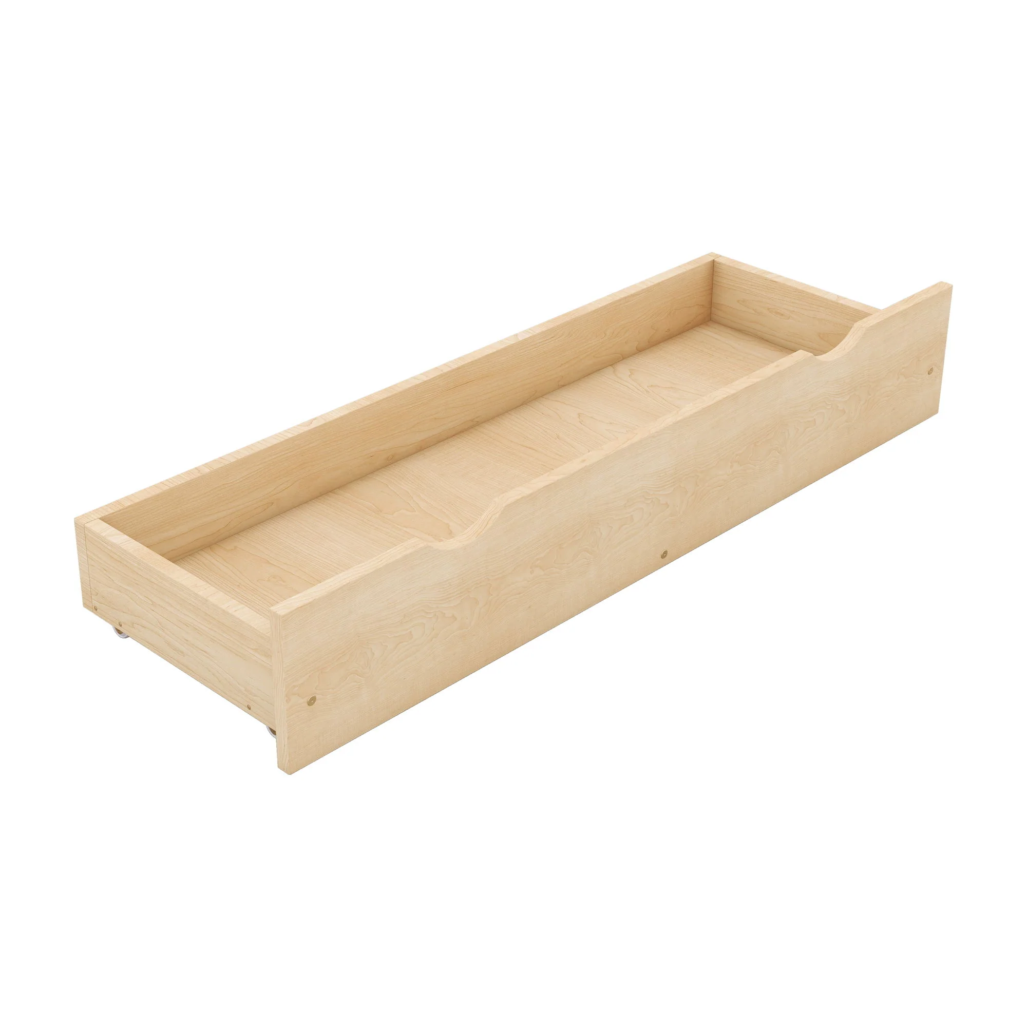 House Style Platform Bed With Guardrail And 2 Drawers - Image 17