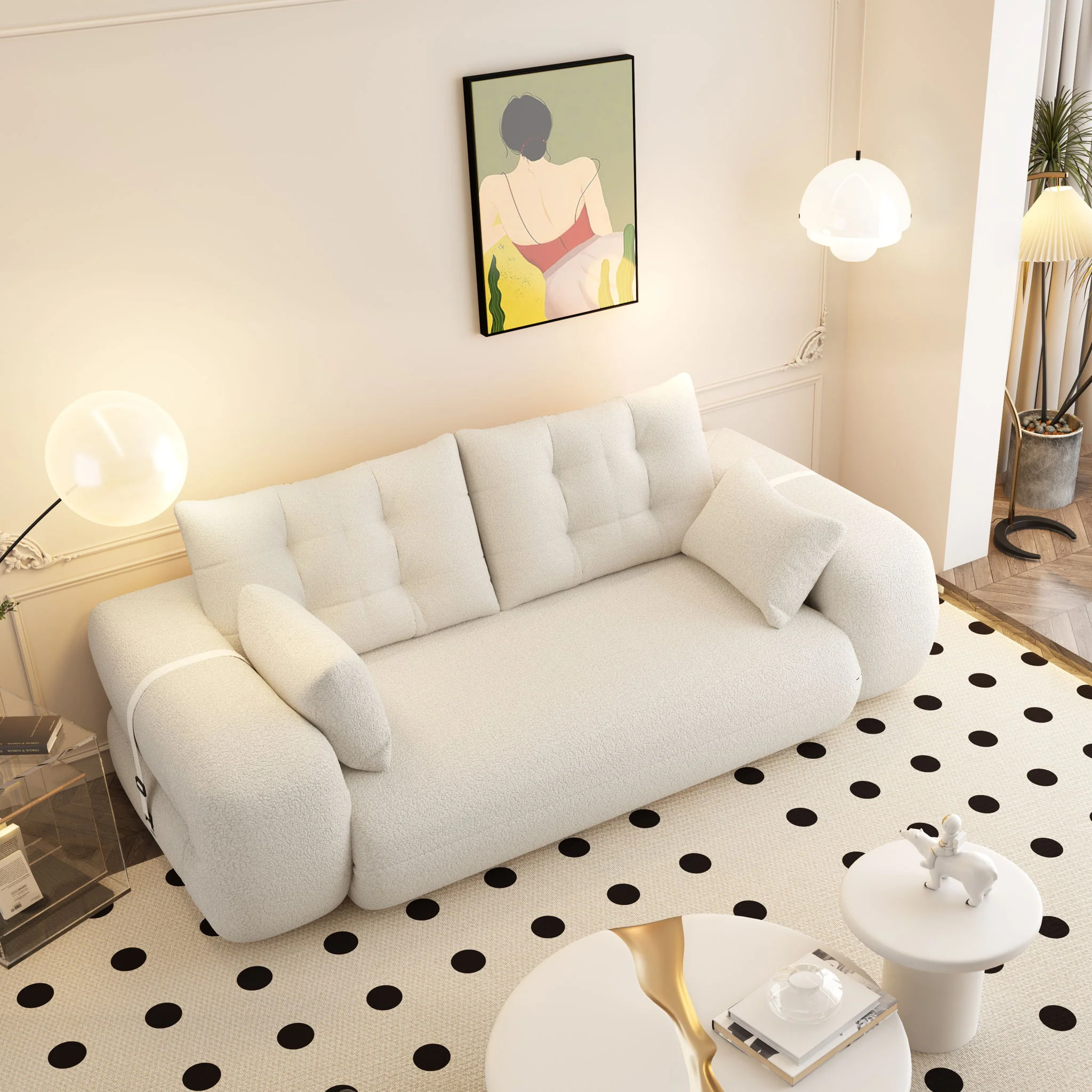 Human Dog Bed, Multi Functional Foldable Sofa Bed, 3 In 1 - Image 9