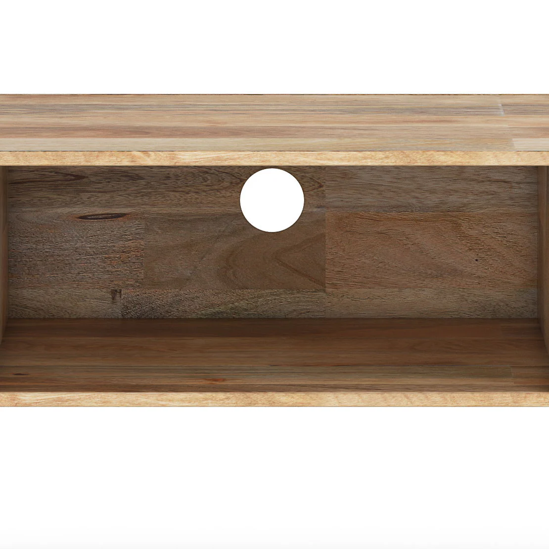 Hunter - Handcrafted TV Media Stand - Natural - Image 8