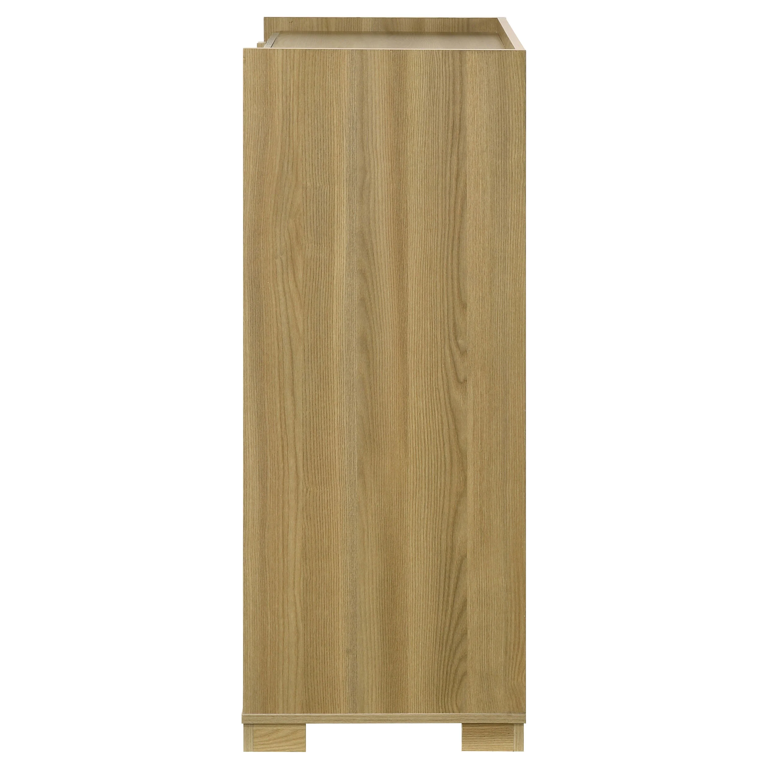 Hyland 4-Drawer Chest - Natural Wood & White - Image 3