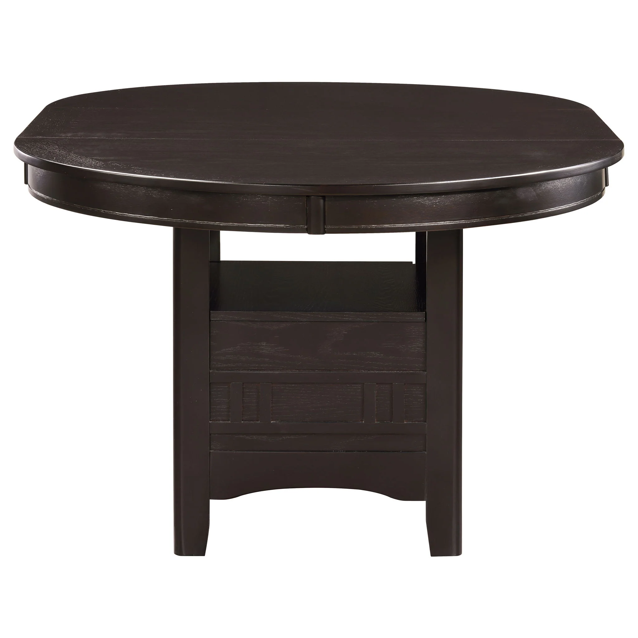 Illkirch - Oval Extension Leaf Dining Table With Expandable Surface - Espresso - Image 7