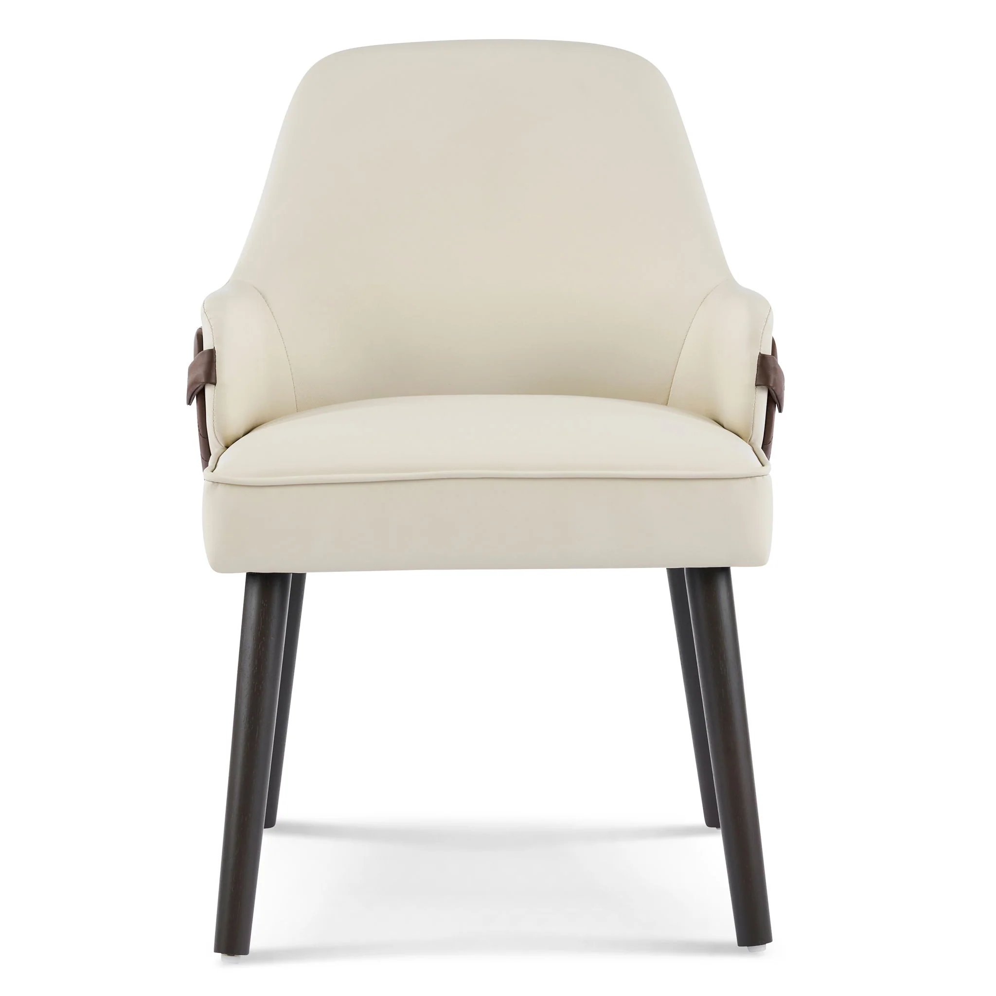Indoor Dining Chair (Set of 2) - Beige / Brown - Image 7