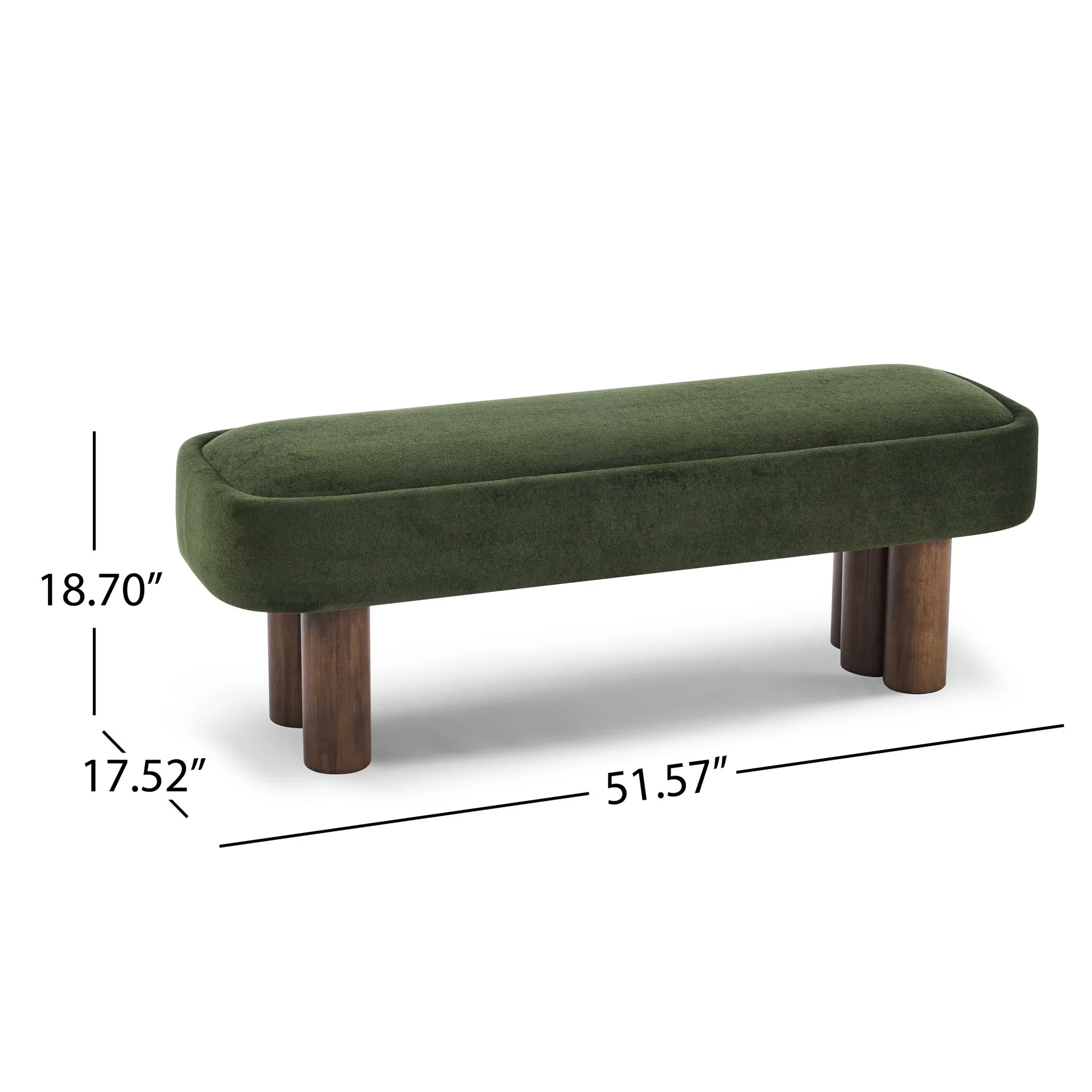 Indoor Upholstered Dining Bench - Image 26