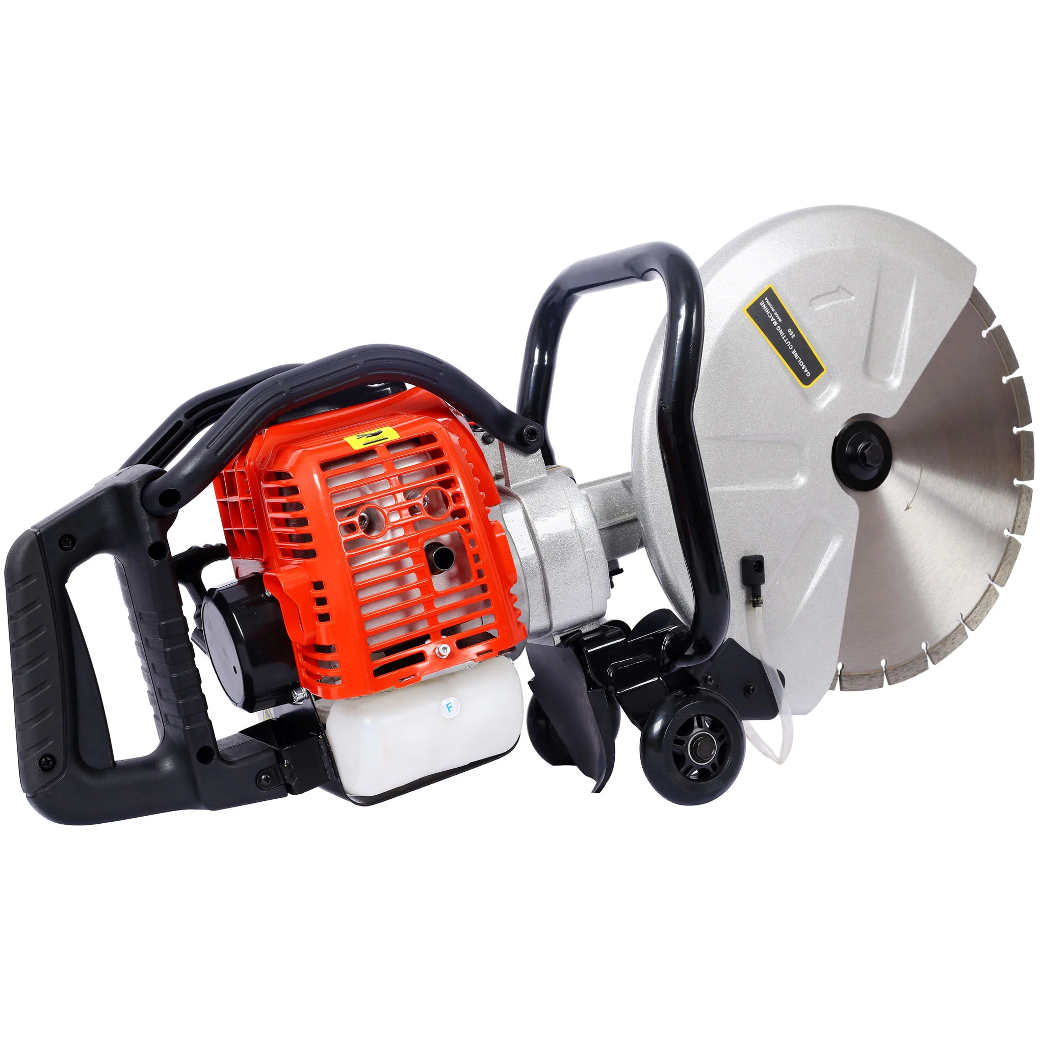 Industrial 52Cc 2 Stroke Gas Powered Concrete Cut Off Saw With Blade Steel - Red - Image 7