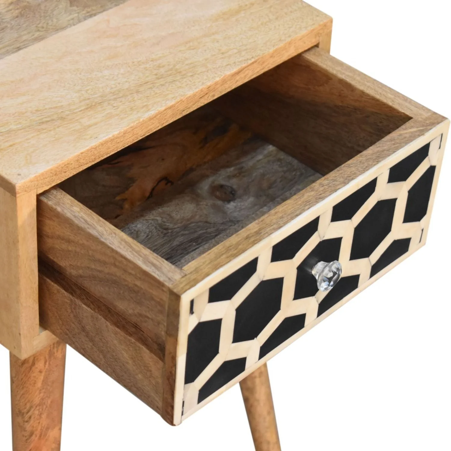 Inlay Bone Inlay Drawer Nightstand - Image 3