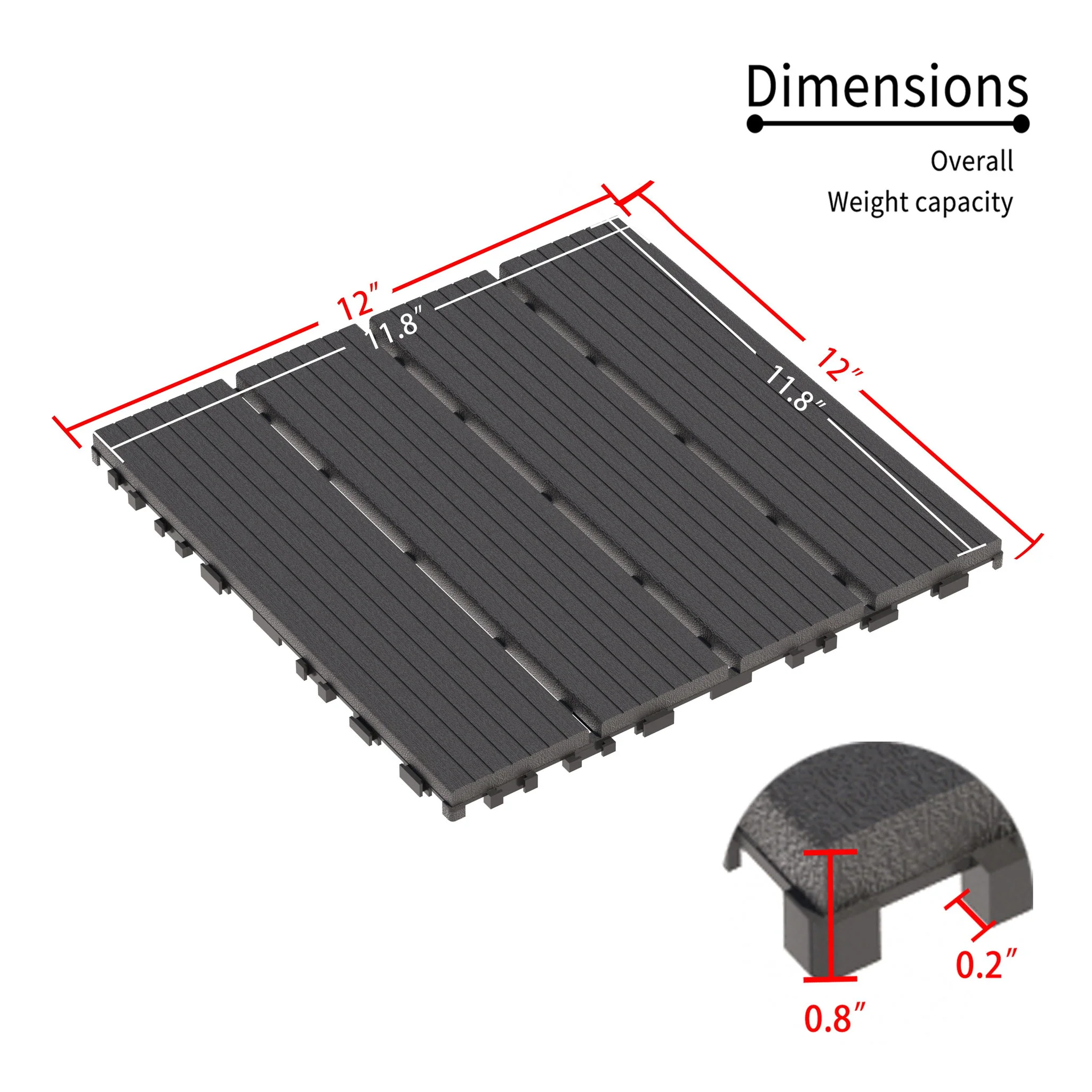 Interlocking Deck Tiles 44 Pack - Image 14
