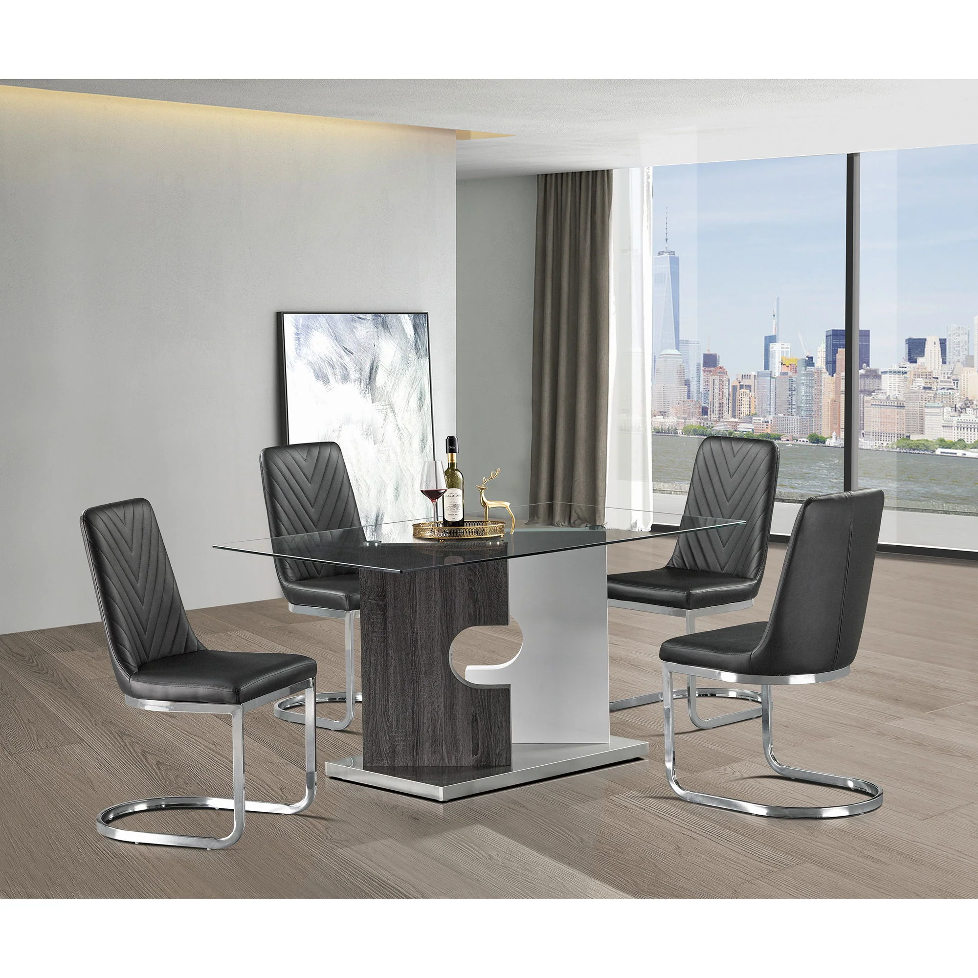 Iris - Dining Table - Gray - Image 7