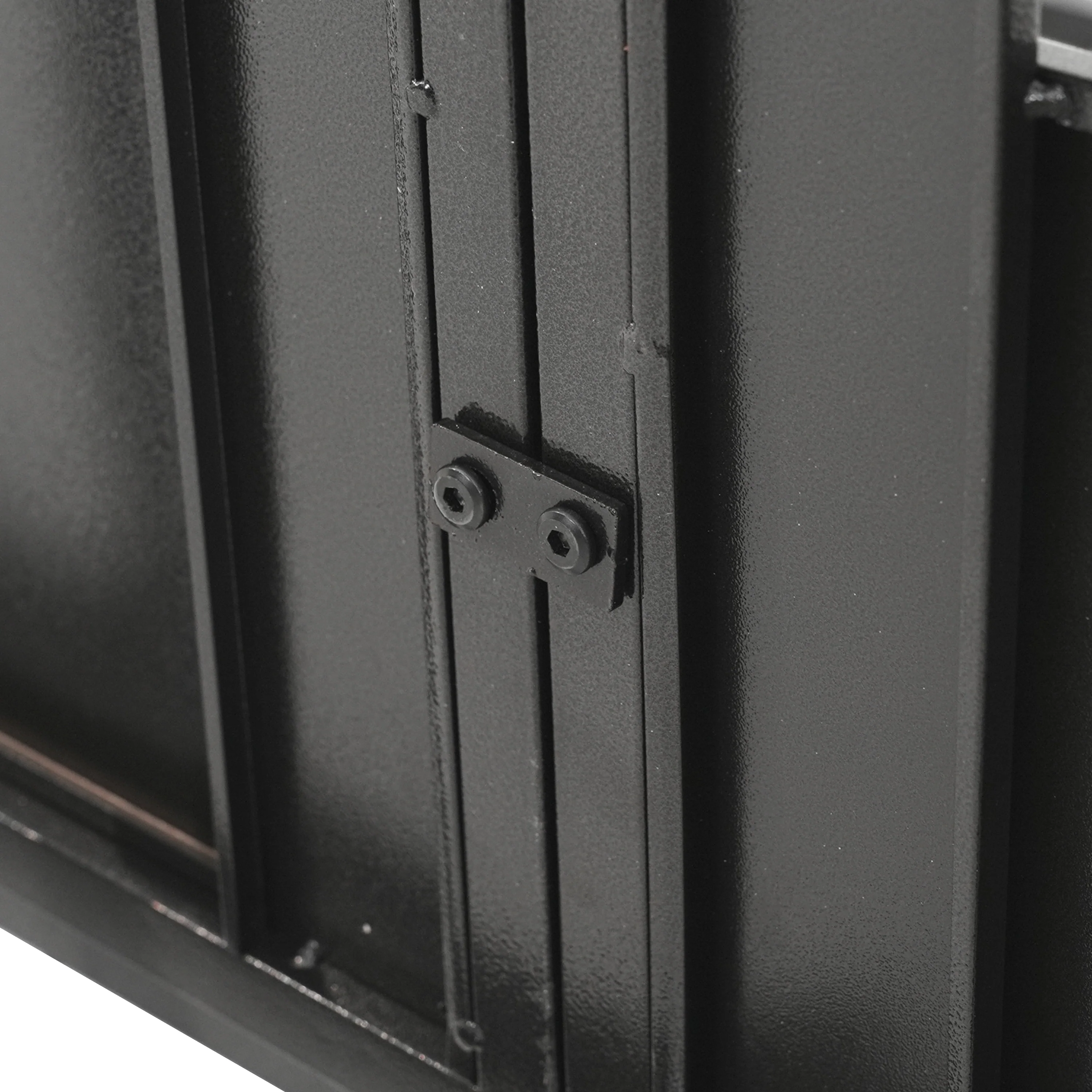 Ironclad Heavy Duty Carbon Steel Dog Crate with Roof Access, Lockable Wheels, and Hammertone Finish - Image 41