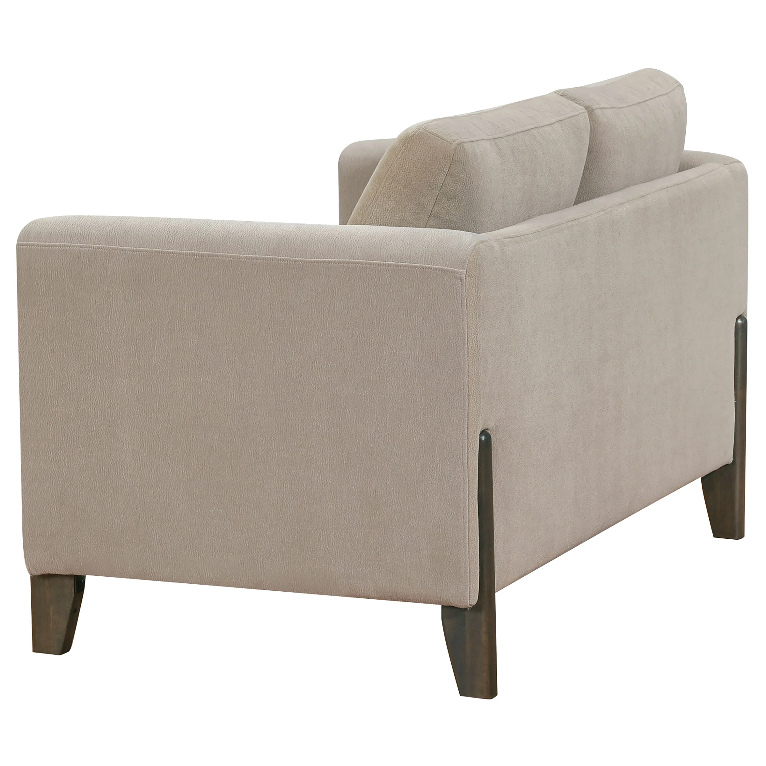 Islington 2-Piece Upholstered Panel Arm Sofa Set Taupe - Image 9