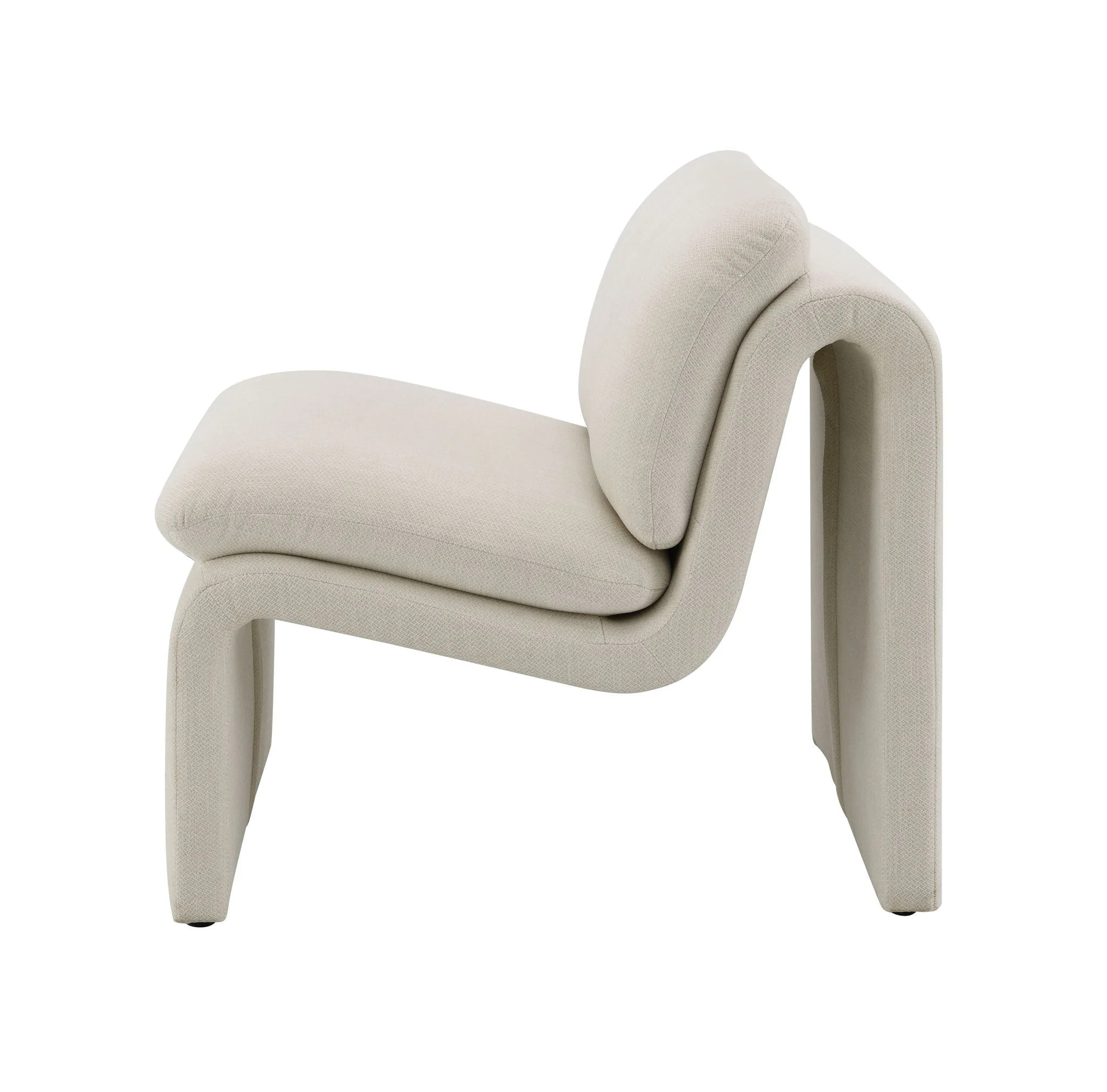 Jaeda - Innovative Elegance Accent Chair In Curved Shape - Image 8