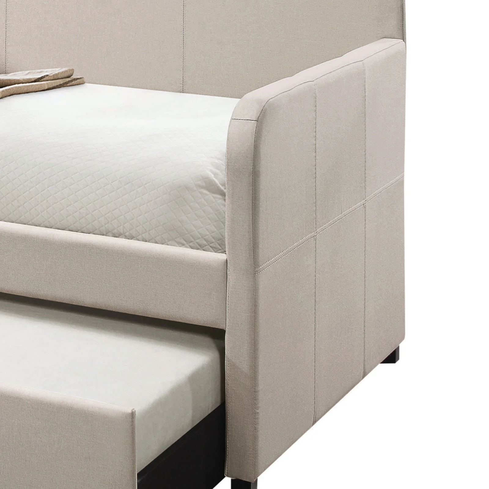 Jagger - Twin Daybed With Trundle - Fog - Image 9