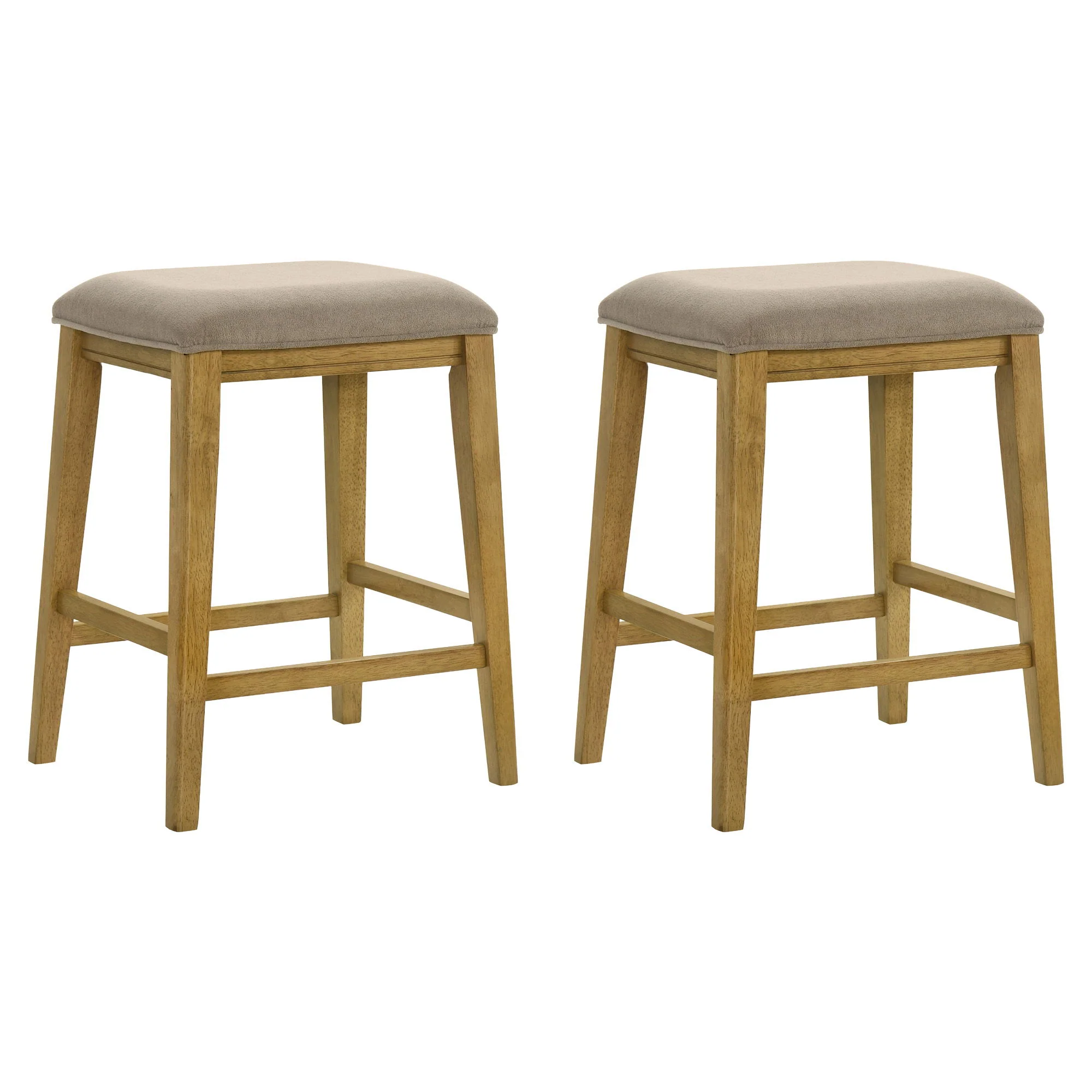 Jane - Contemporary Transitional Wood Counter Height Kitchen Bar Stool - Image 6