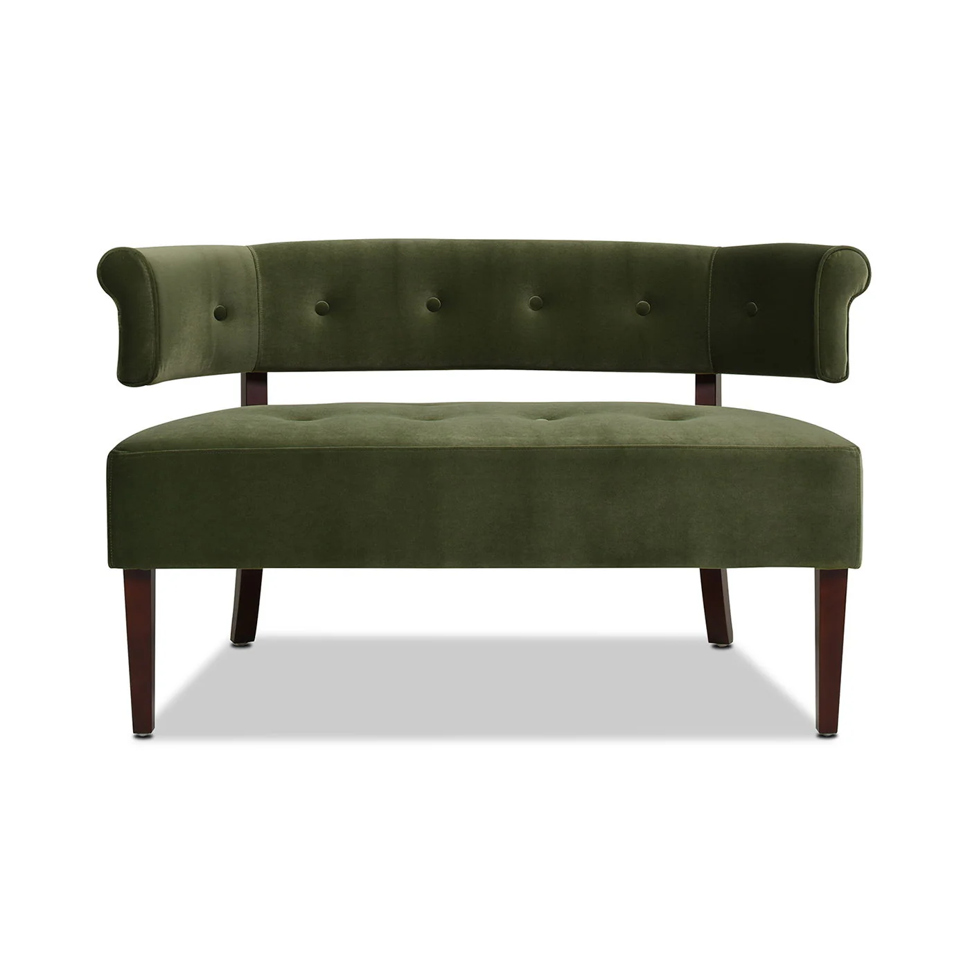 Jared - Versatile Roll Arm Tufted Bench Settee - Image 4