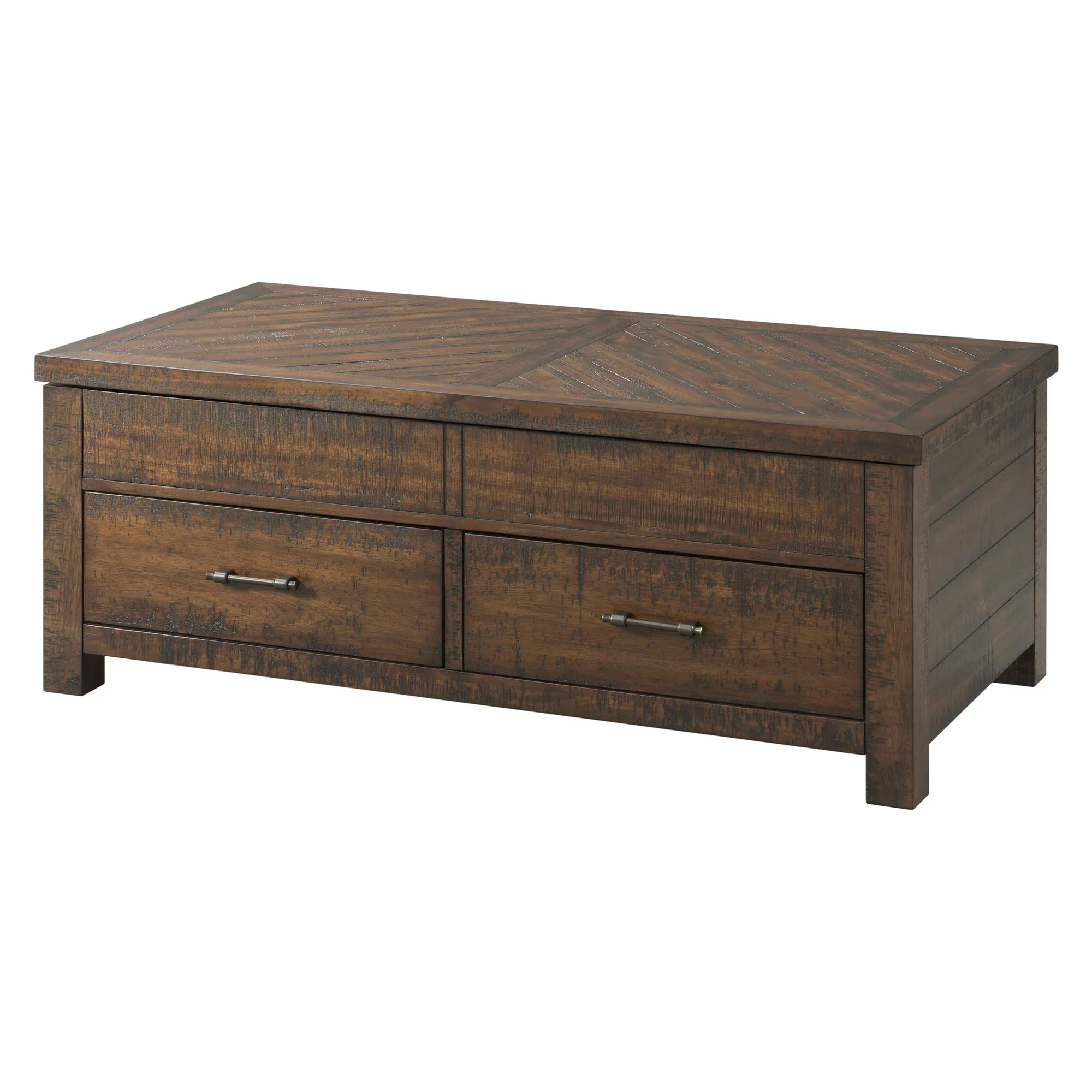 Jax - 3 Piece Occasional Table Set (Lift Top Coffee & Two End Tables) - Cherry - Image 2
