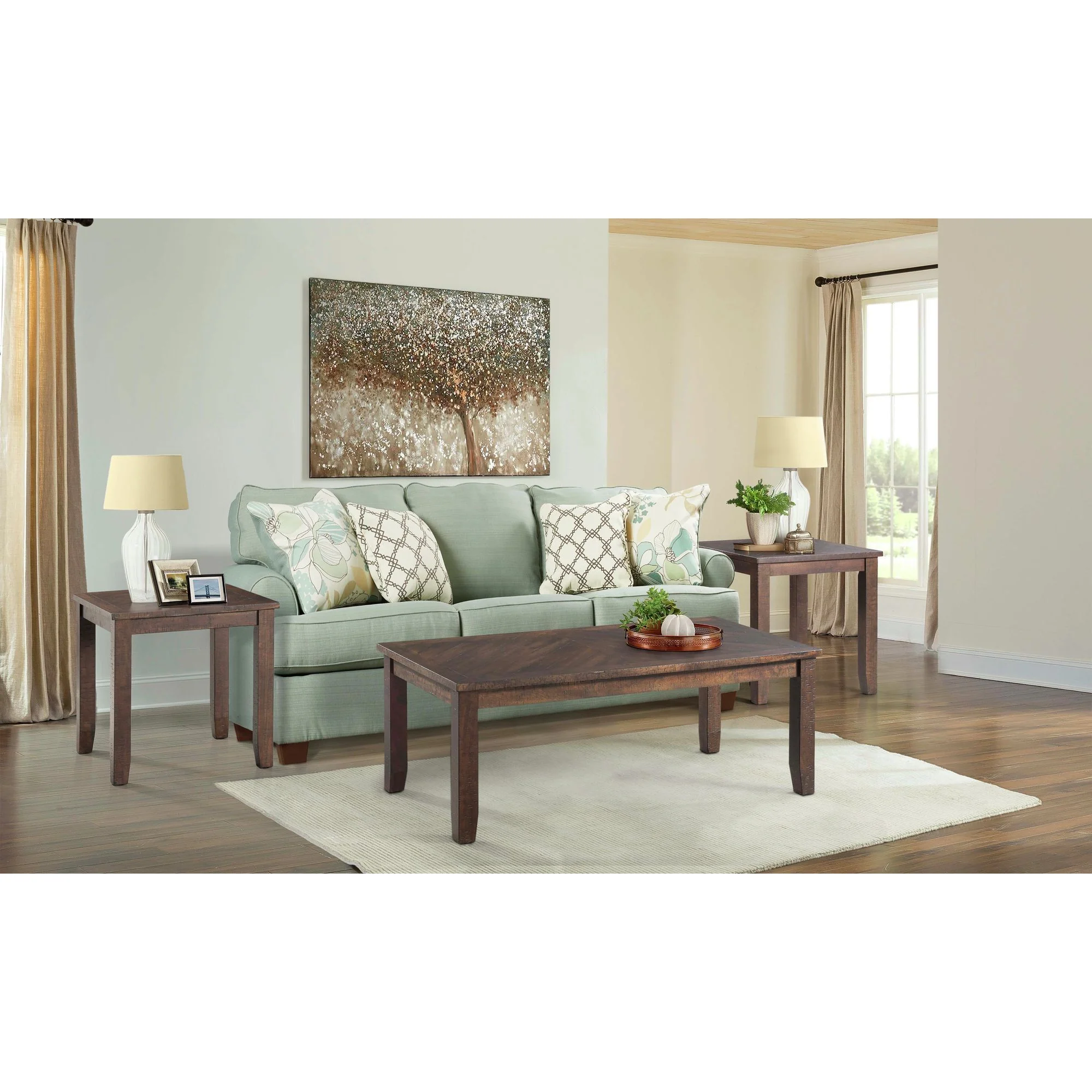 Jax - 3 Table Occasional Set - Dark Walnut - Image 8