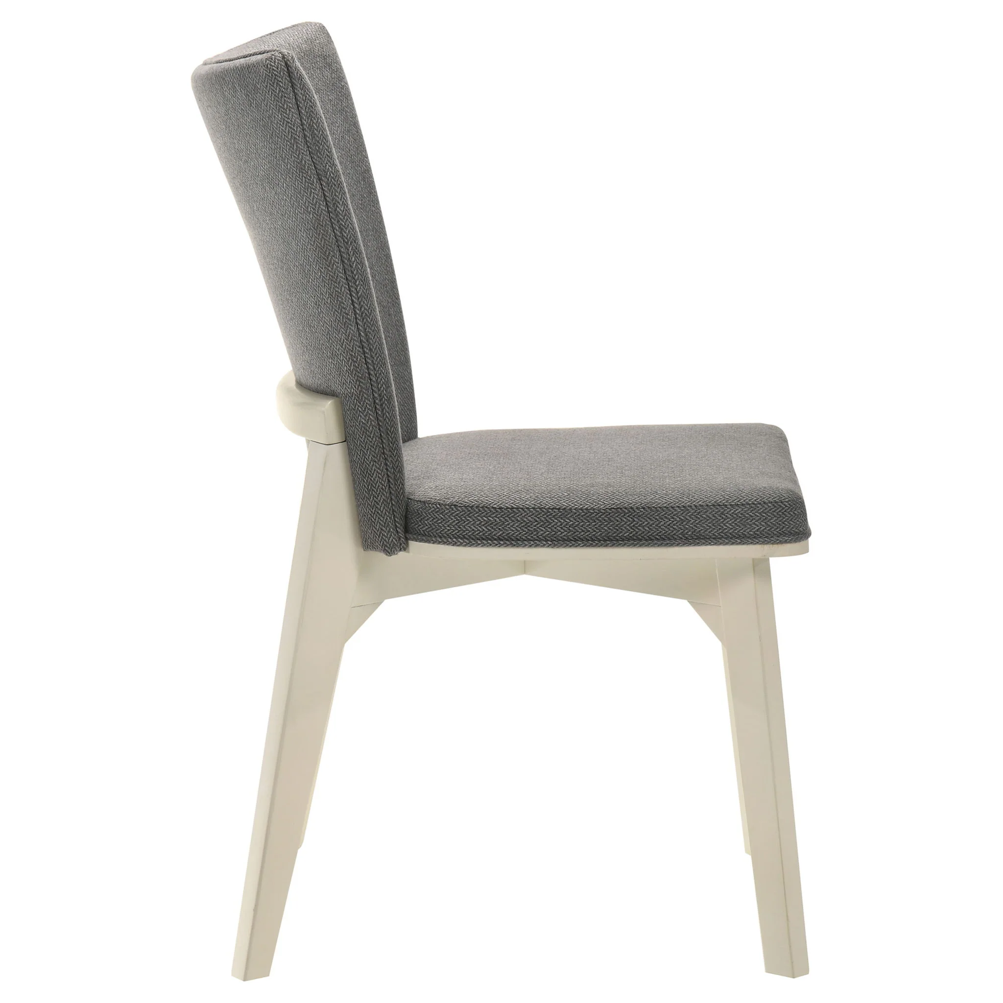 Jean - Upholstered Dining Side Chair (Set of 2) - Gray - Image 2