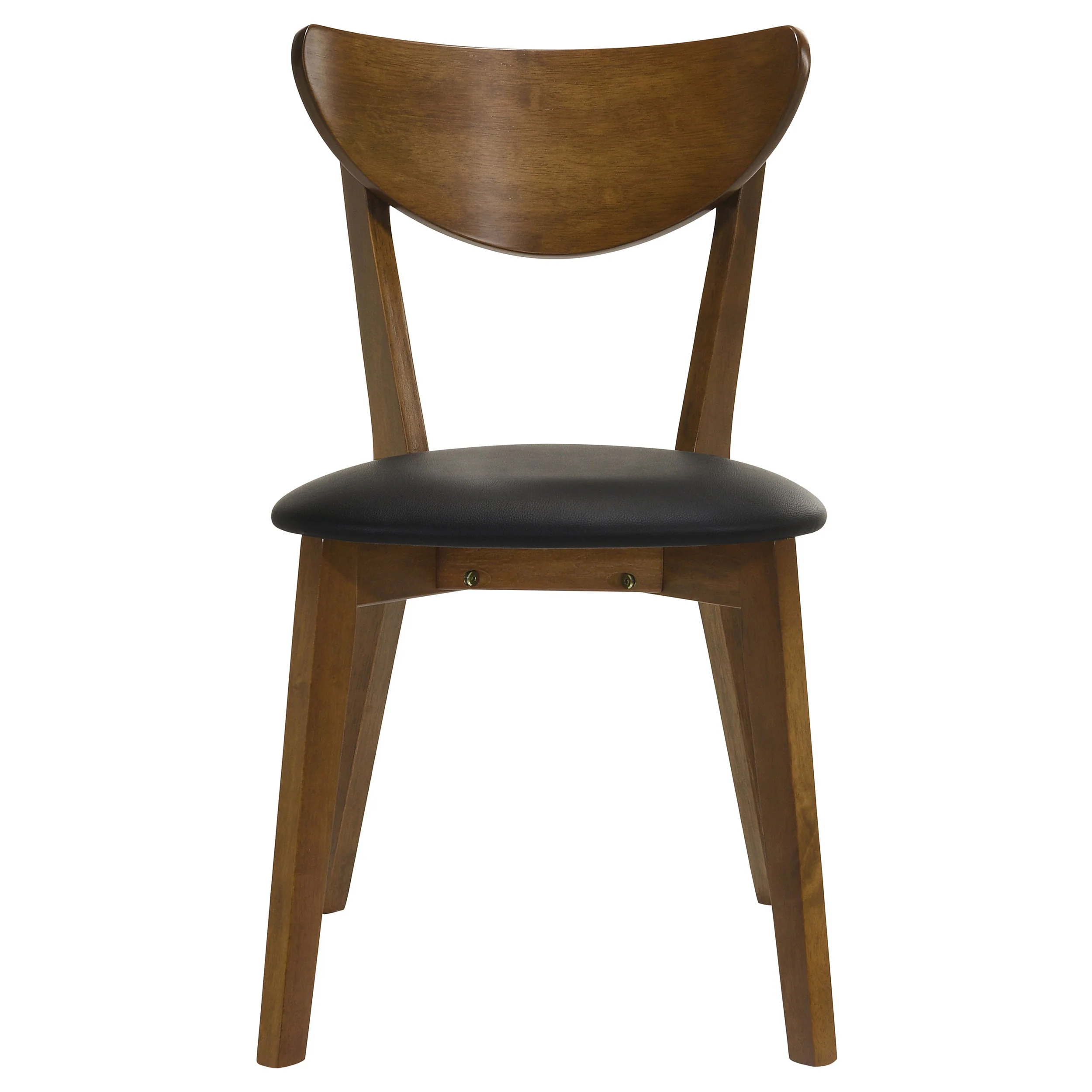 Jedda Wood Dining Side Chair Dark Walnut (Set of 2) - Image 5
