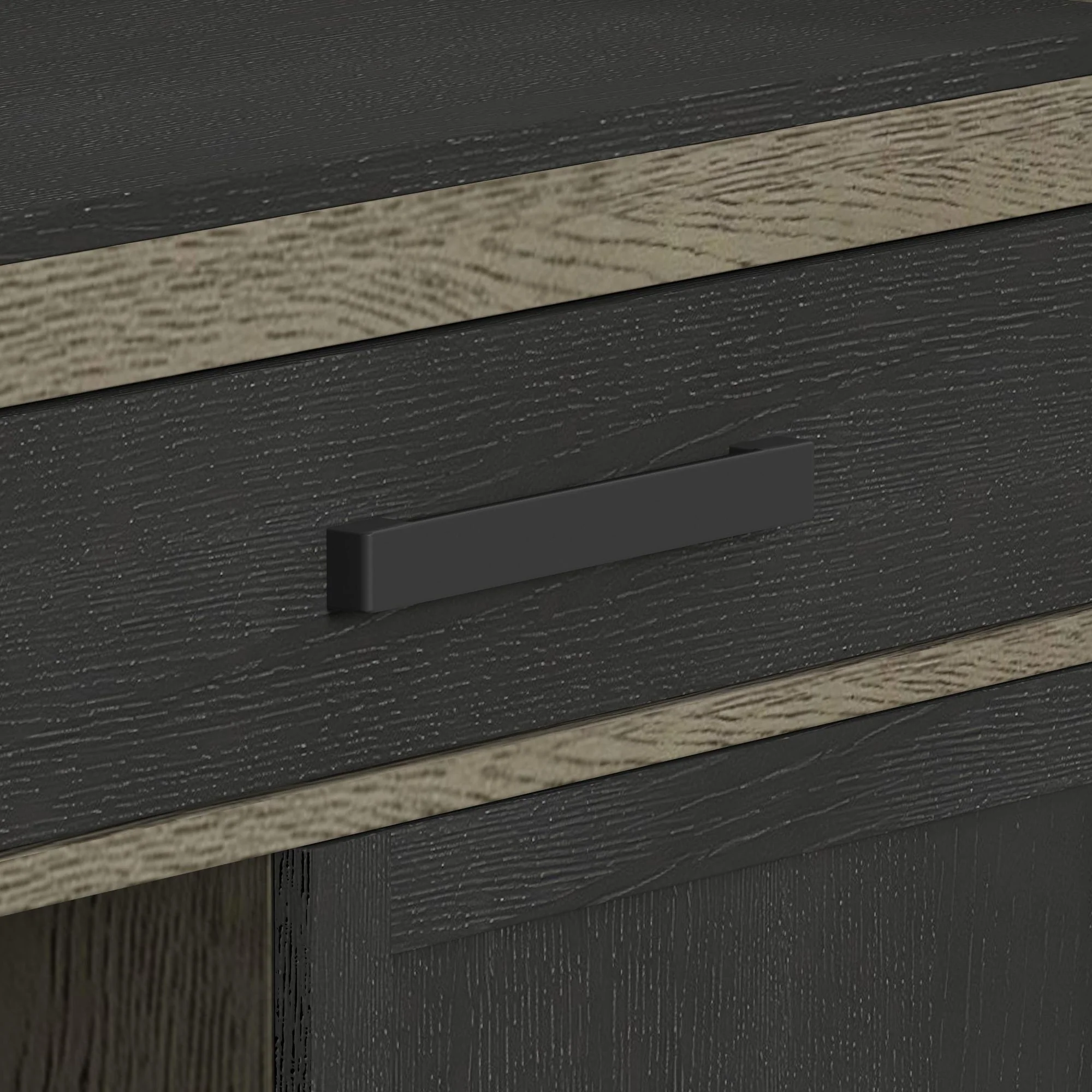 Jemma - Bar Table With Light - Gray And Dark Espresso - Image 9
