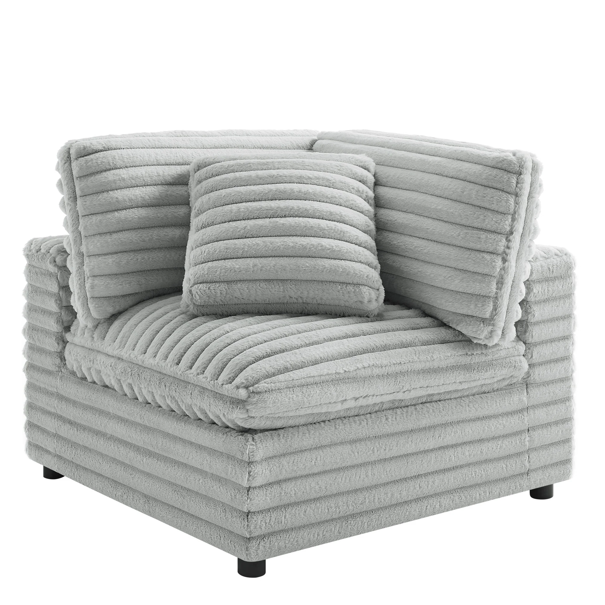 Jenny - 5 Piece Sectional - Gray - Image 5