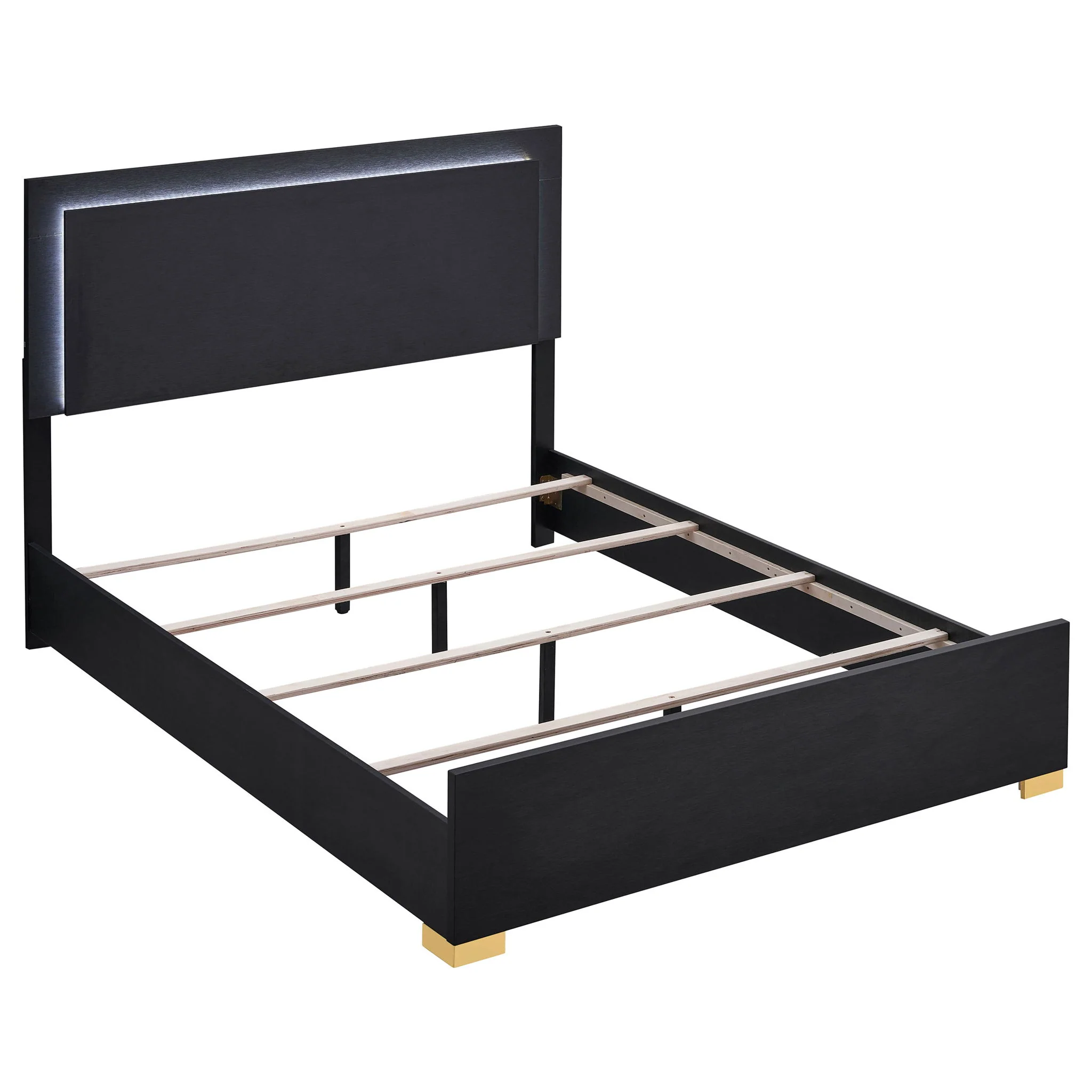 Jeremiah - Bedroom Set With LED Headboard