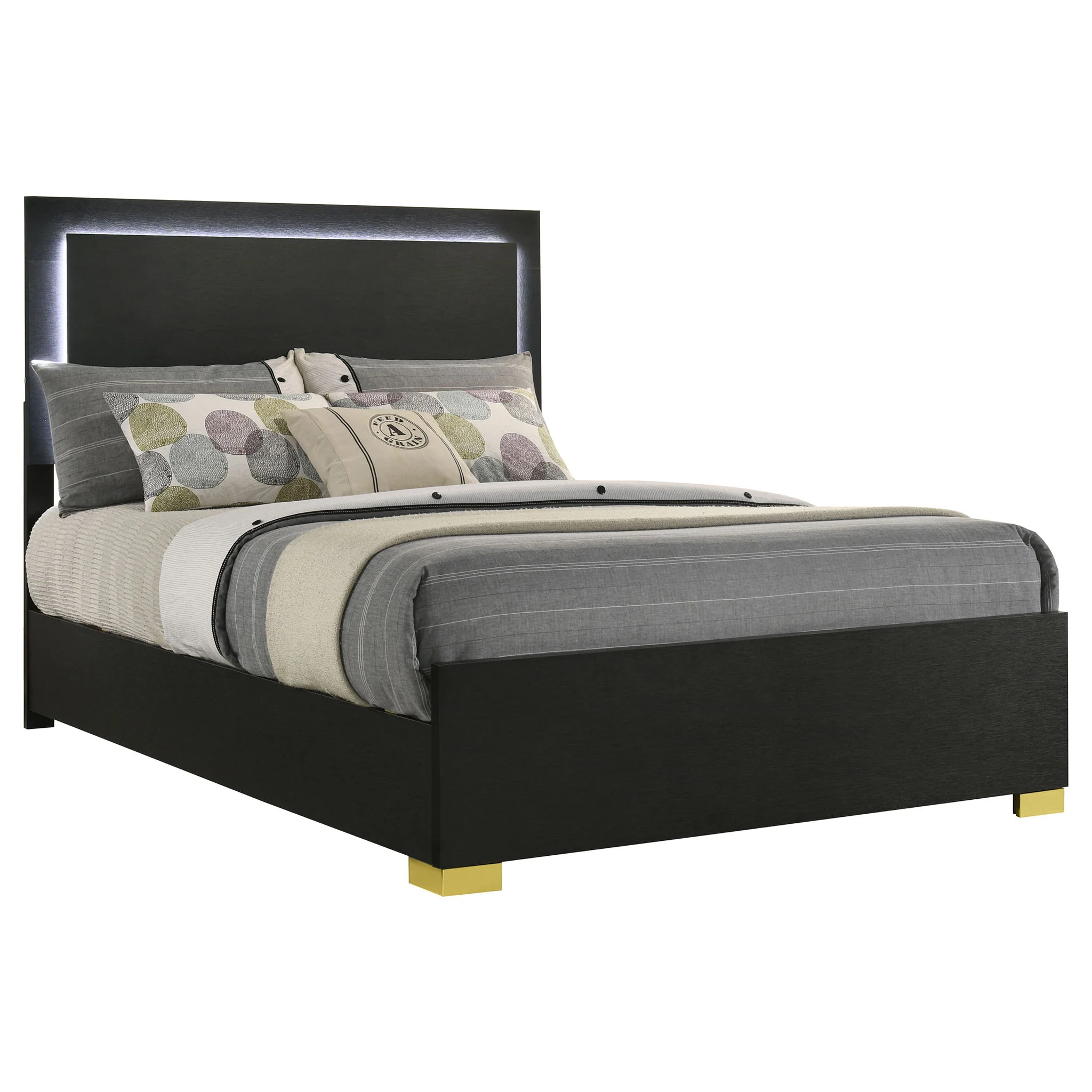 Jeremiah - LED Panel Bed With Touch Controlled Lighting - Image 18