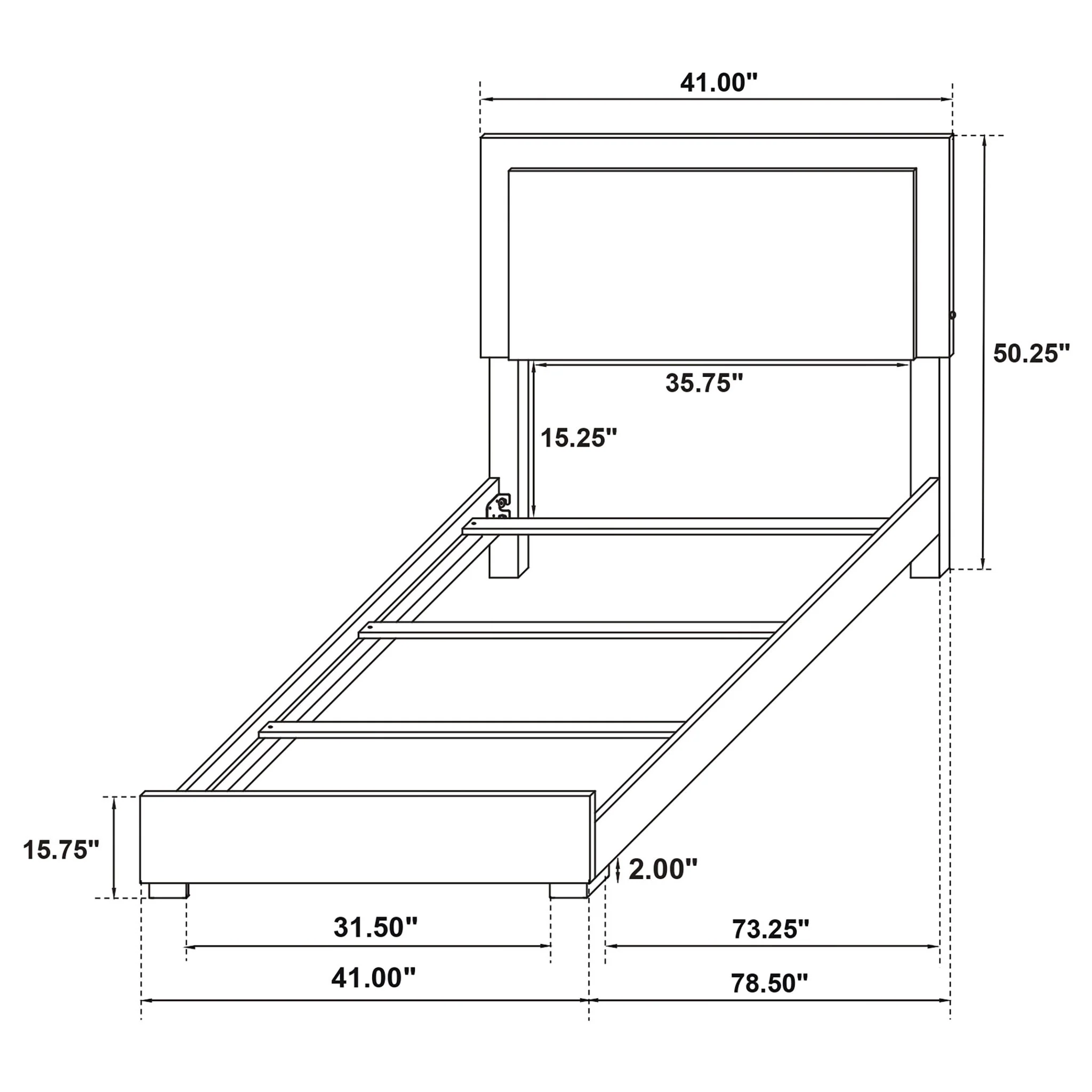 Jeremiah - LED Panel Bed With Touch Controlled Lighting - Image 21