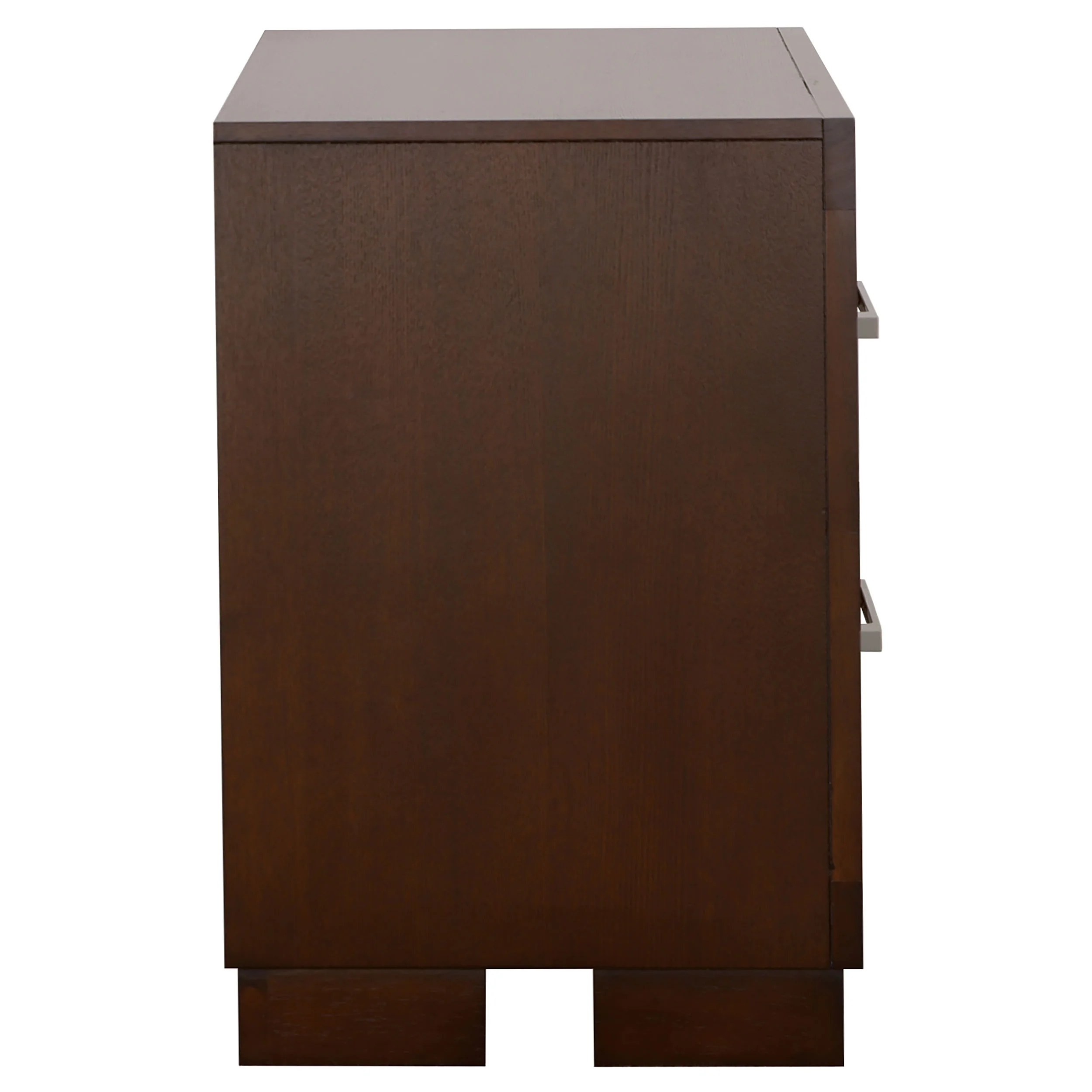Jessica 2-Drawer Nightstand in Cappuccino - Image 7