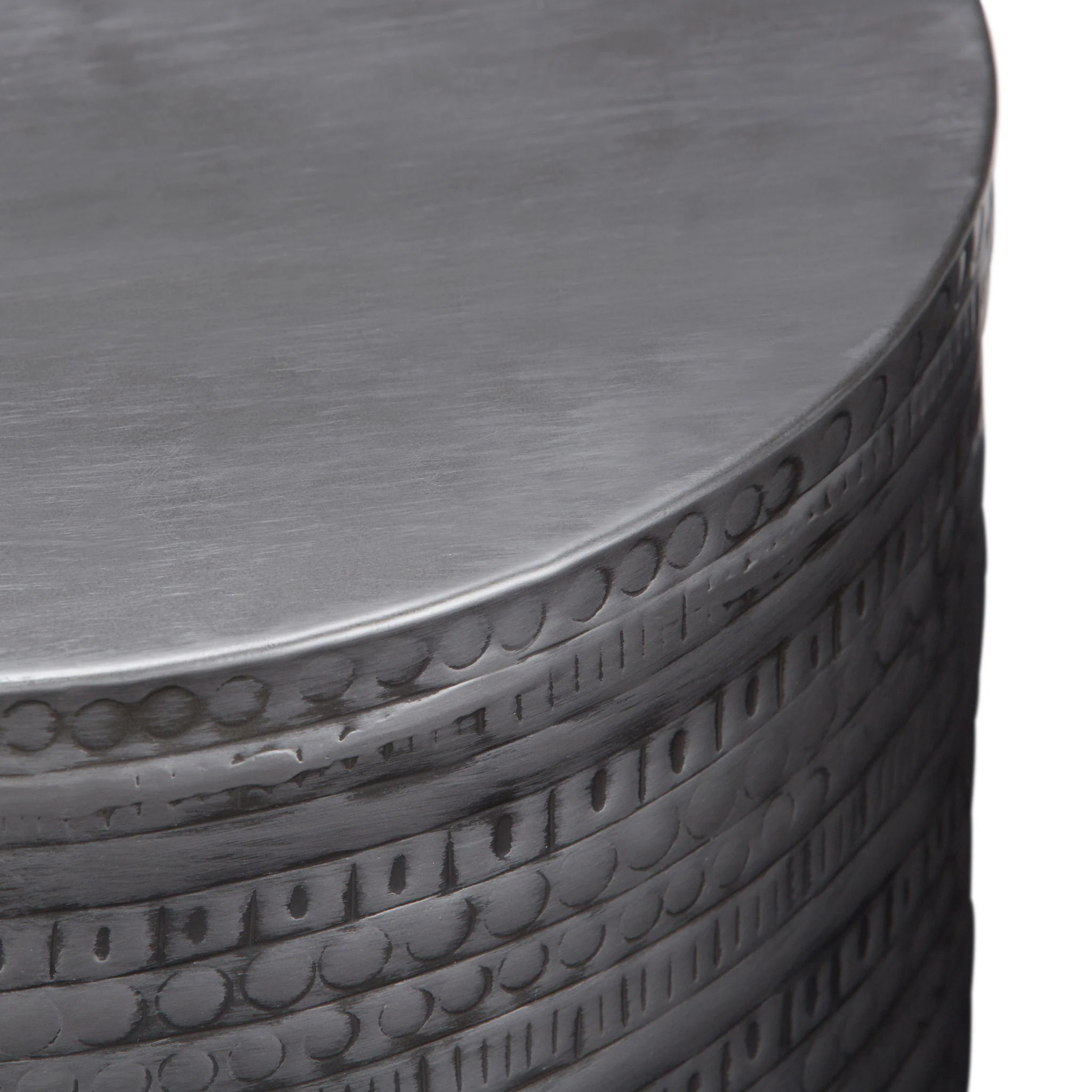 Johnsen - Handcrafted Large Metal Accent Table - Image 23