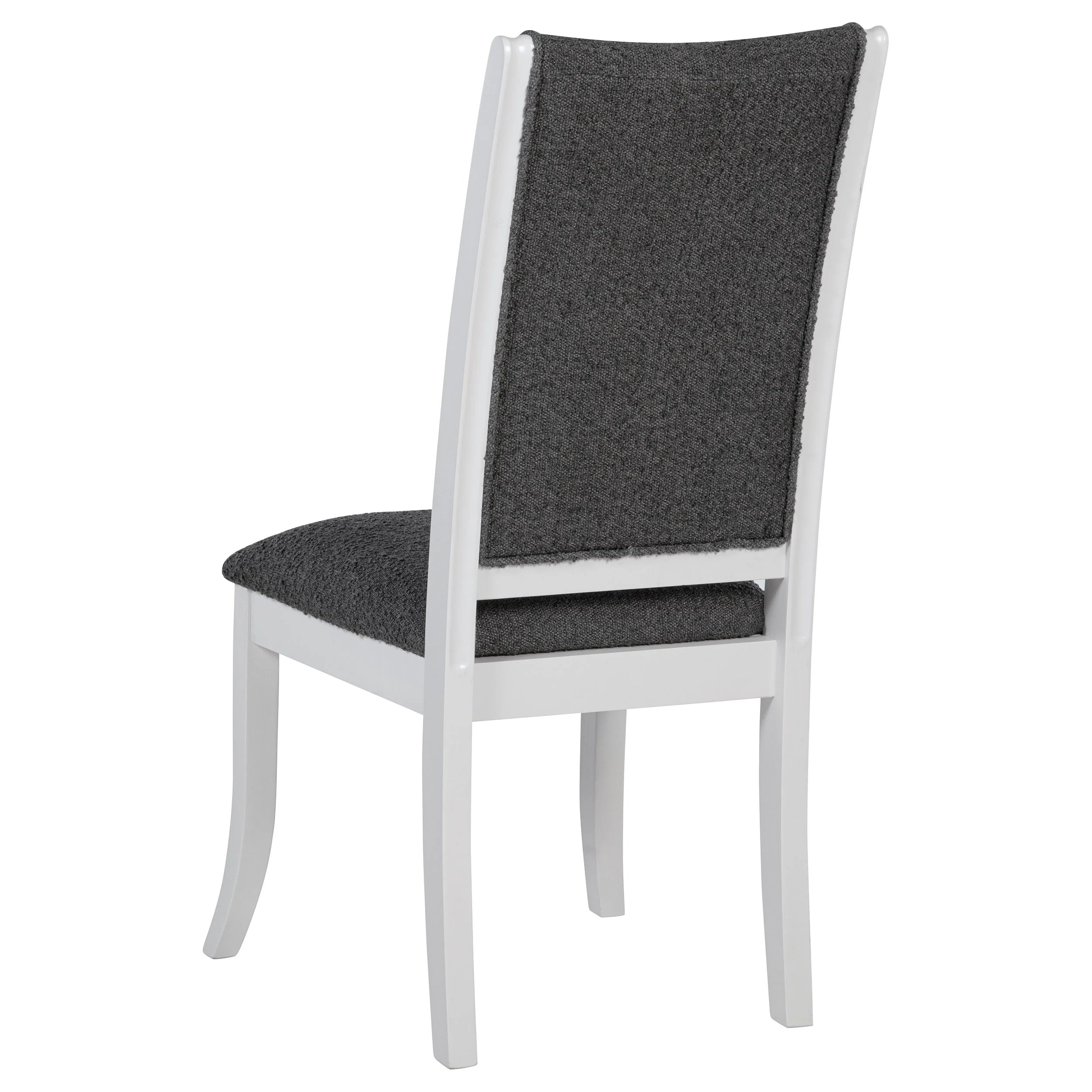 Judd Upholstered Dining Side Chair Pearl White Set of 2 - Image 8