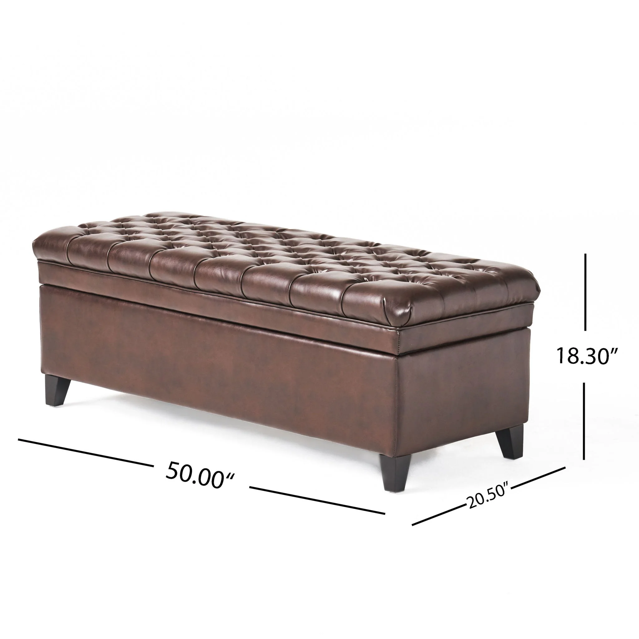Juliana - Storage Ottoman With Birch Legs - Image 21
