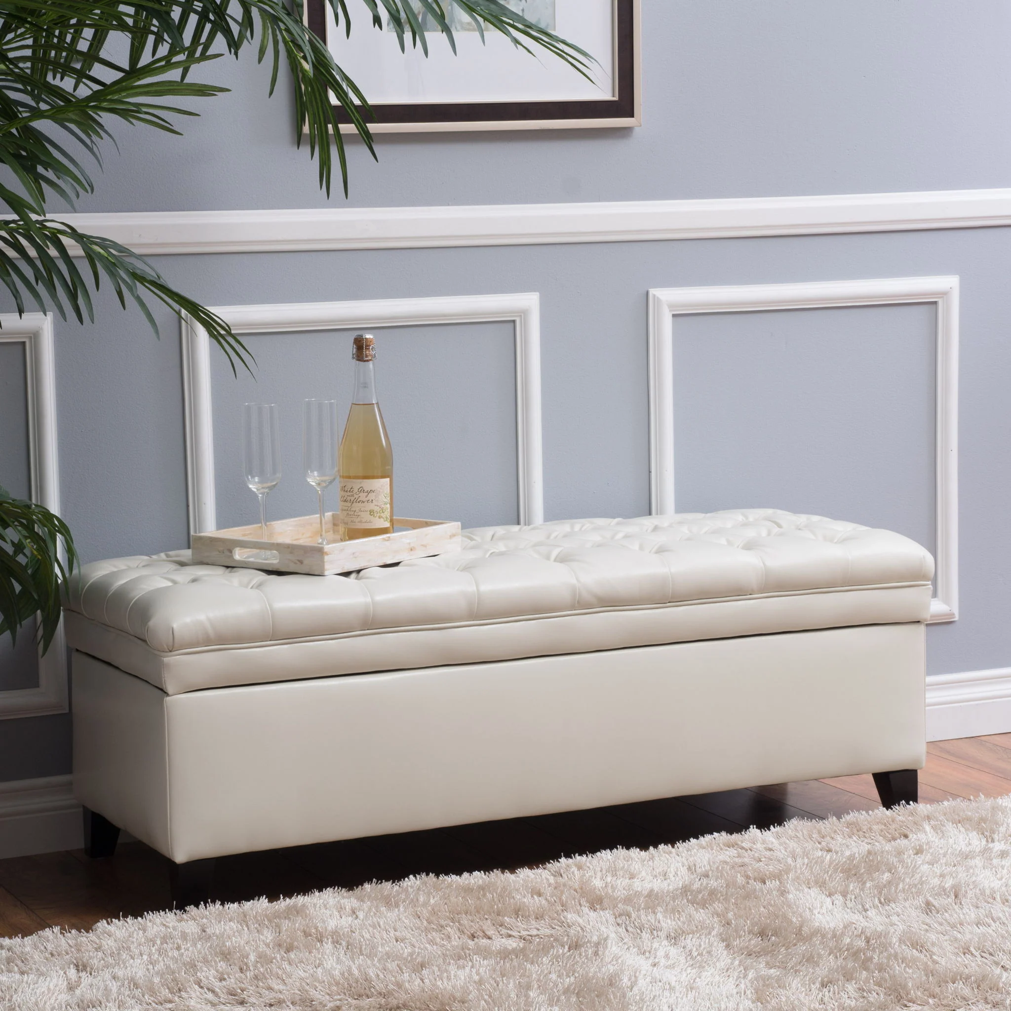 Juliana - Storage Ottoman With Birch Legs - Image 64