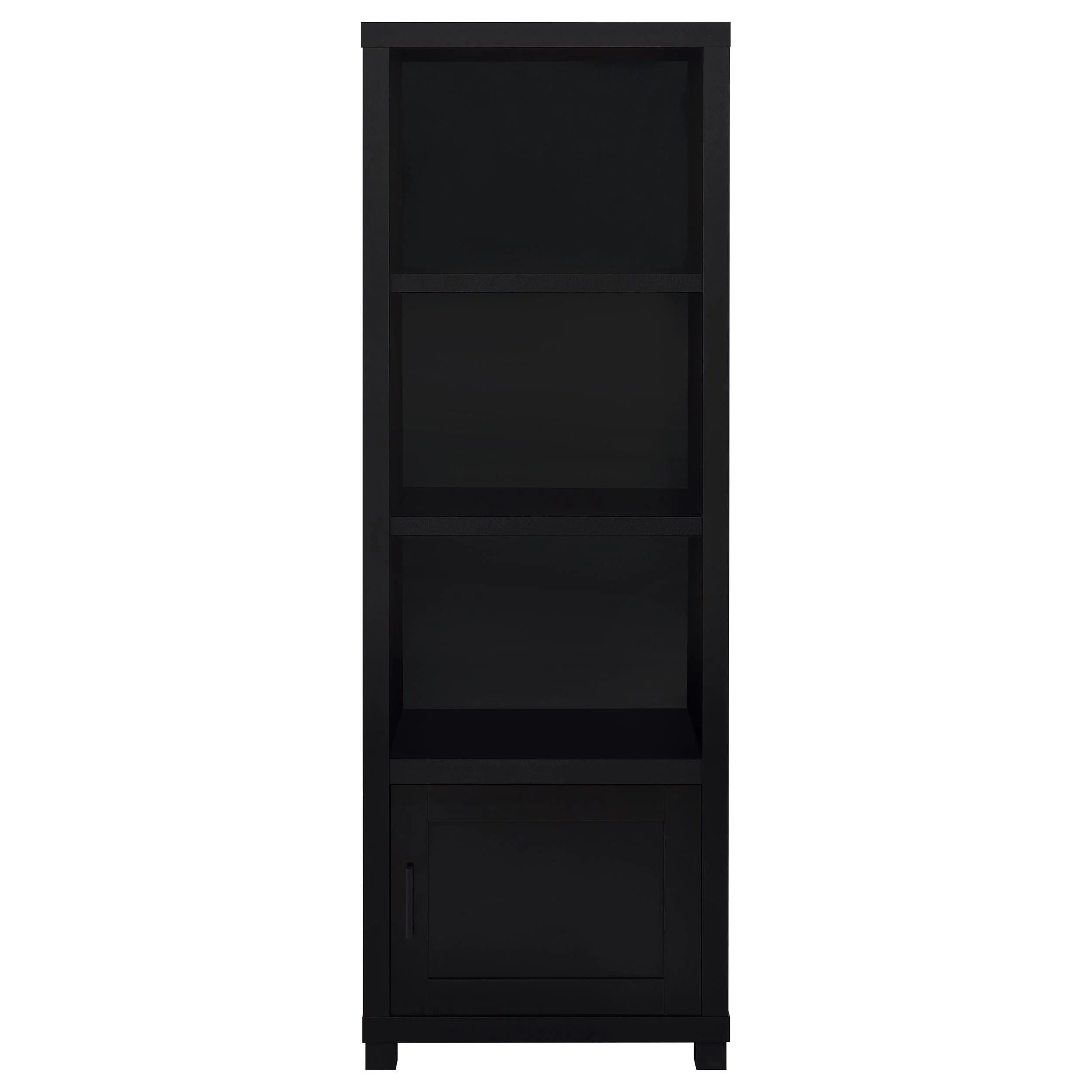 Jupiter 3-Piece Entertainment Center 79-inch TV Stand Black - Image 5