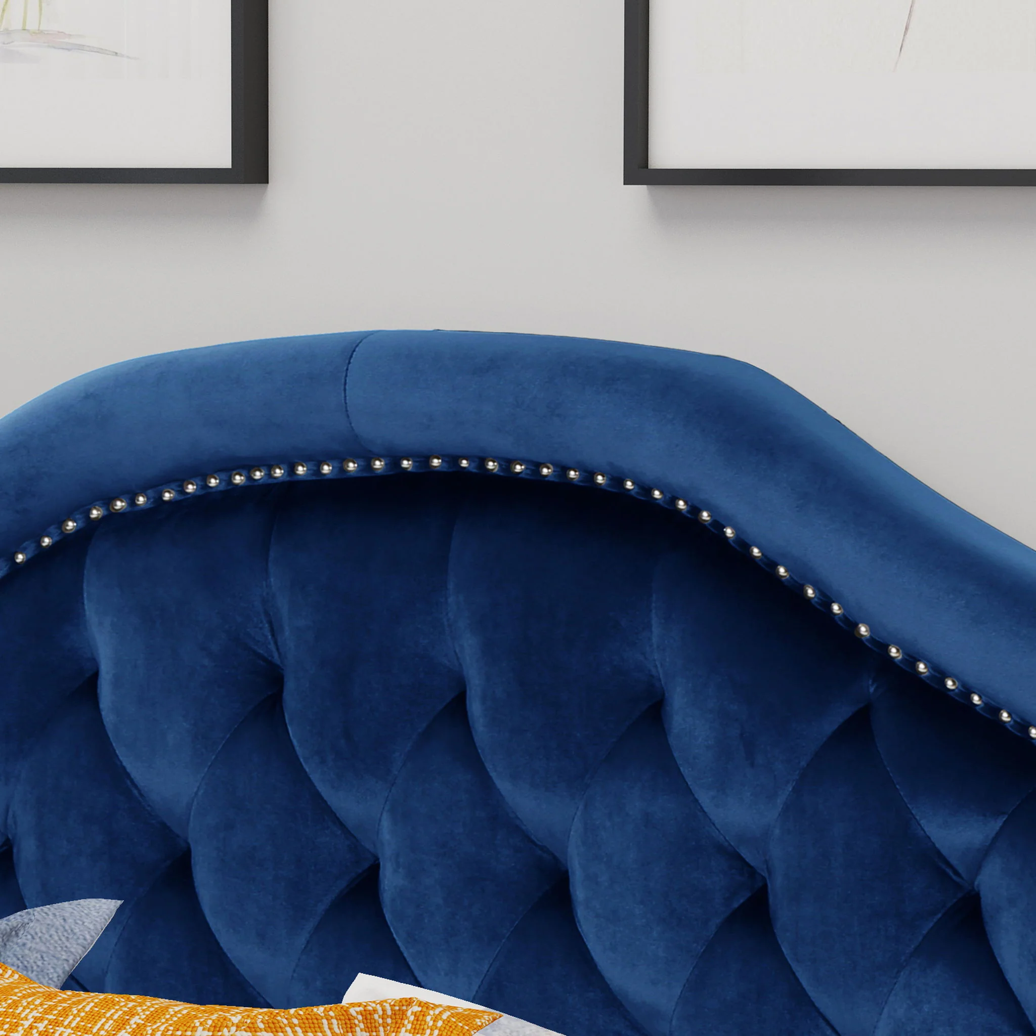 Kaarina - Contemporary Tufted Fabric Headboard - Image 17