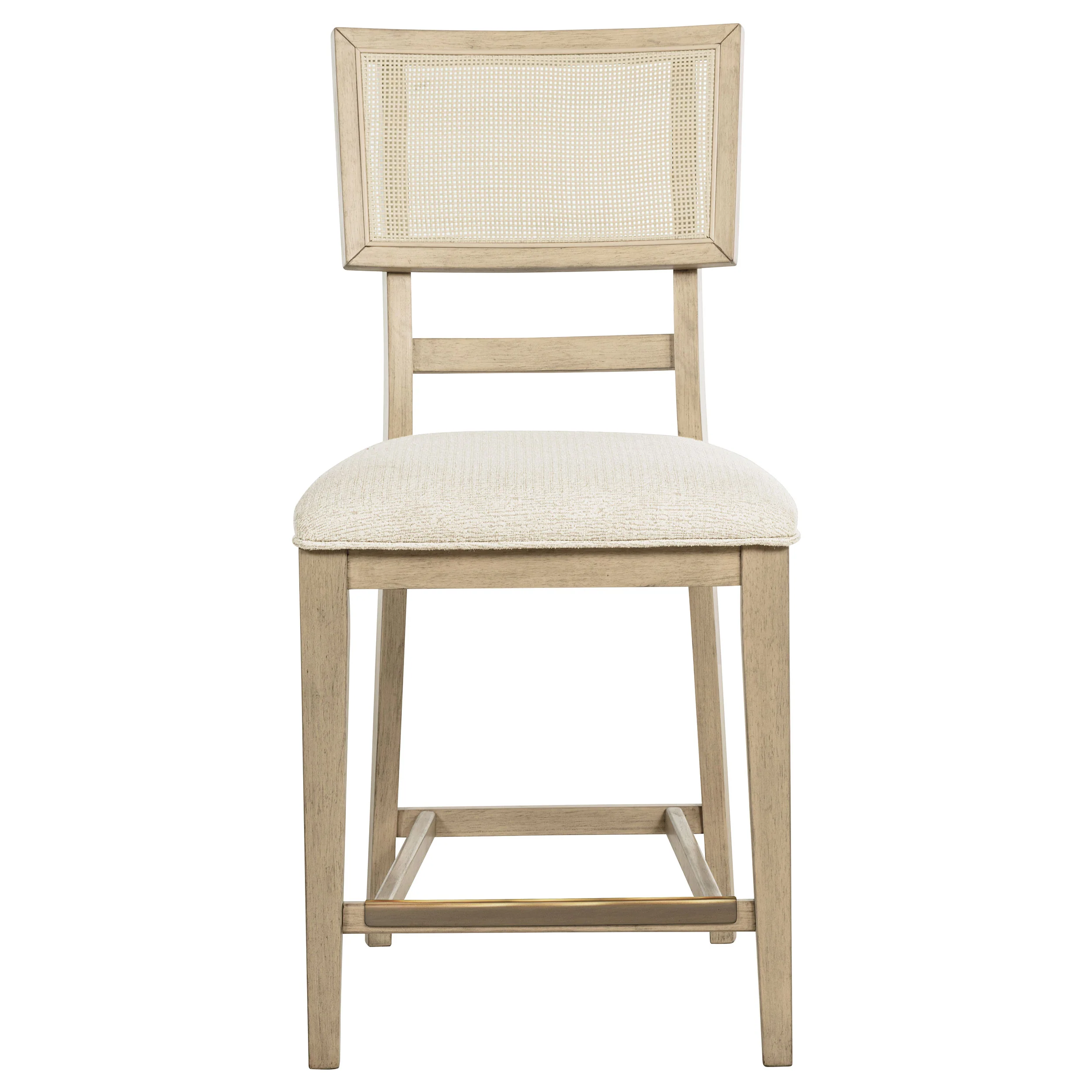 Kailani Rattan Cane Counter Side Chair Beige Oak (Set of 2) - Image 4