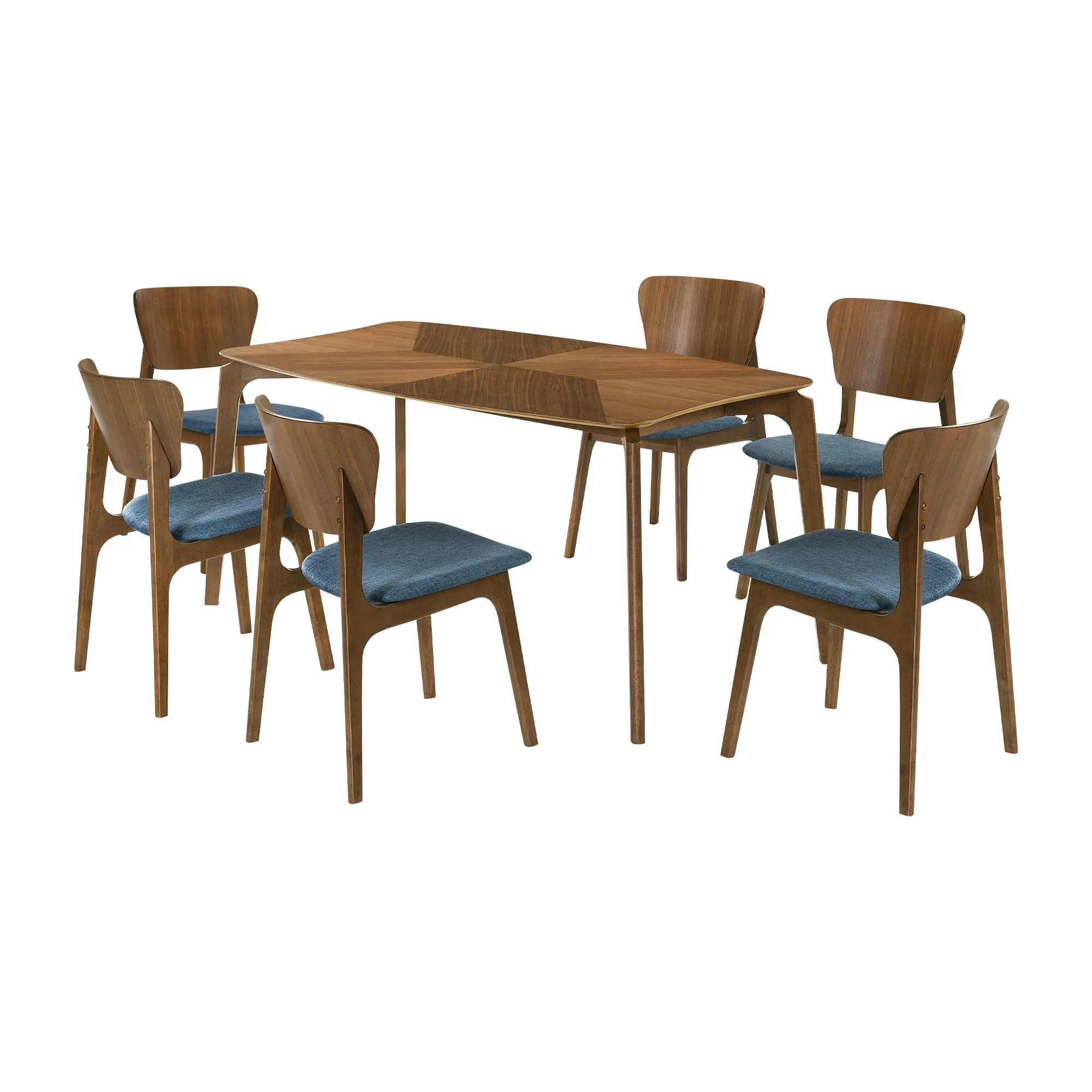 Kalia - Dining Set With Walnut Table - Image 6