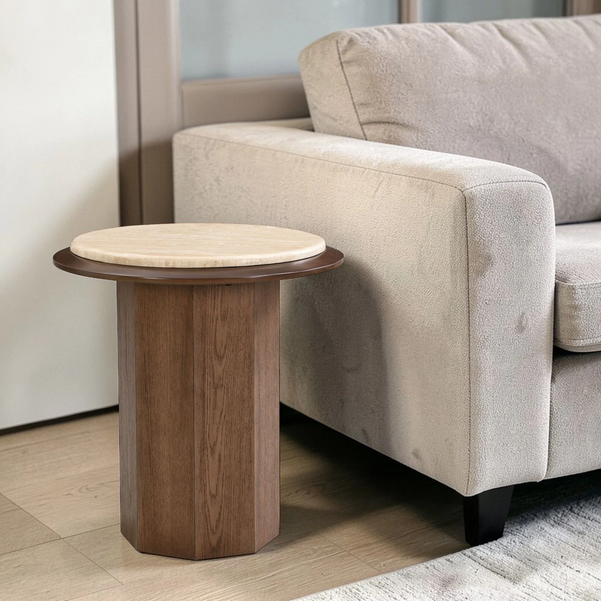 Kasha - End Table - Walnut - Image 3