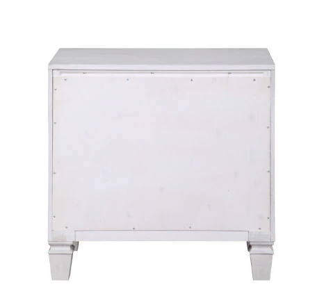 Katia - Weathered Night Stand - Gray / White - Image 6