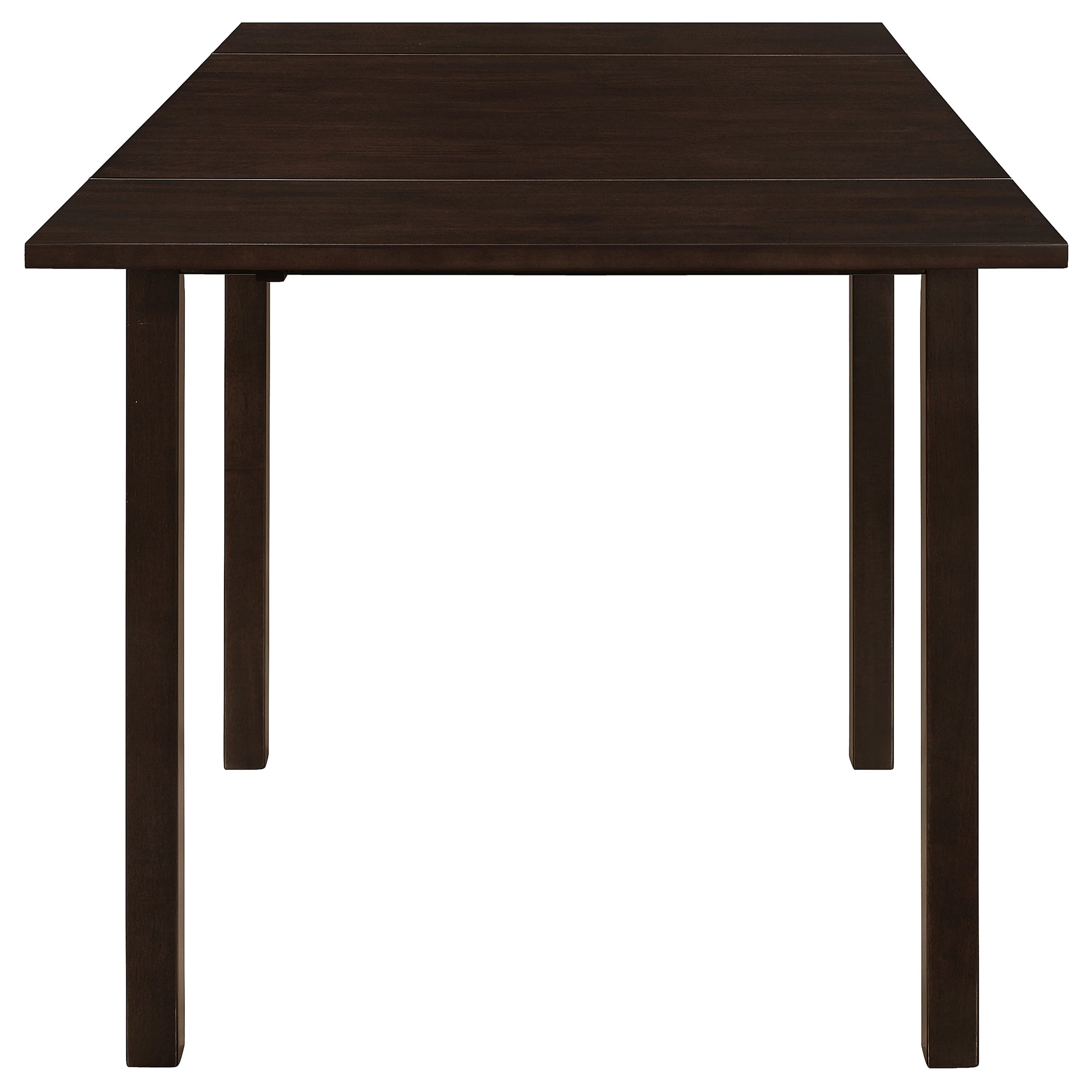 Kelso 3-Piece Drop Leaf Dining Table Set Cappuccino - Image 4