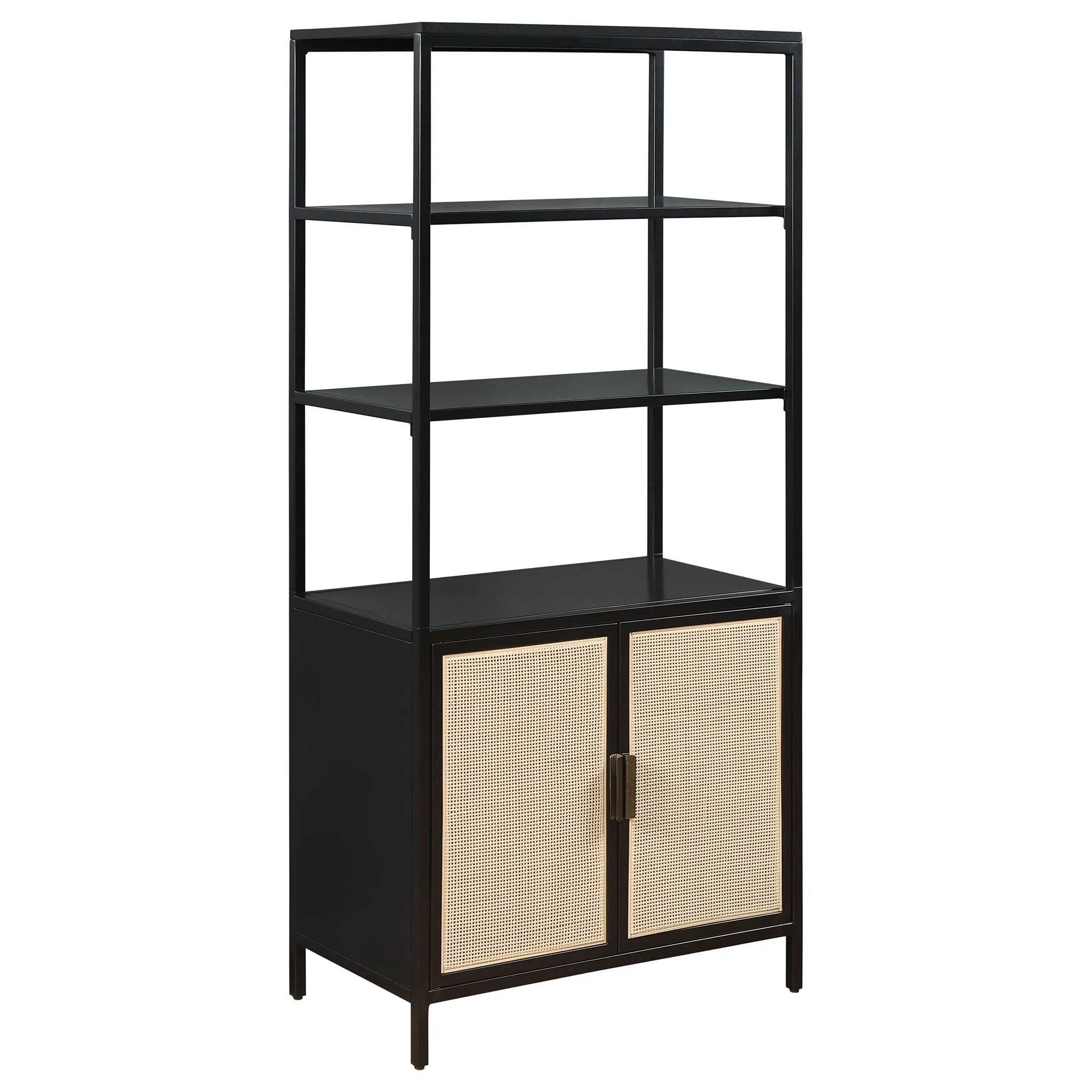 Kenneth - 3 Shelf Radio Weave Accent Cabinet - Image 7