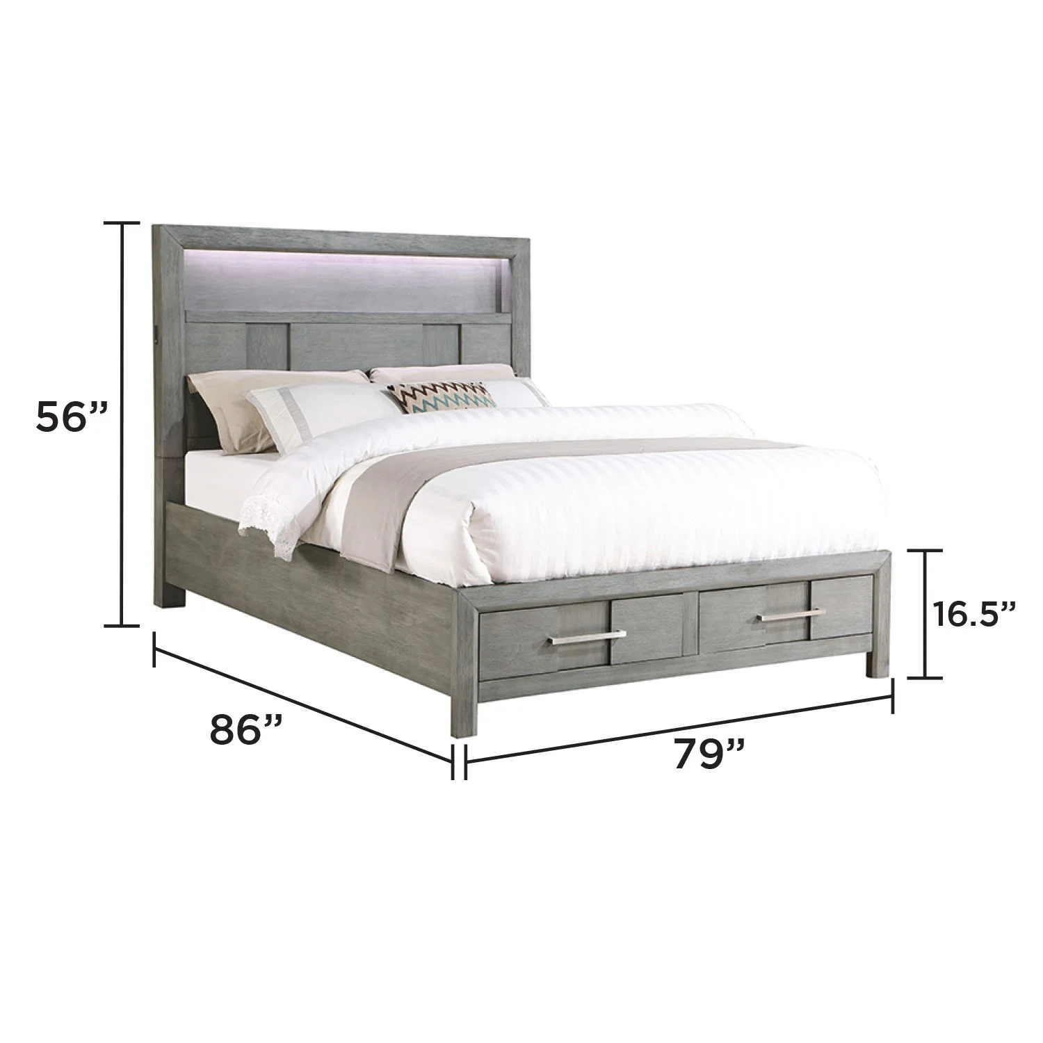 Kenzo - Storage Bedroom Set - Image 15