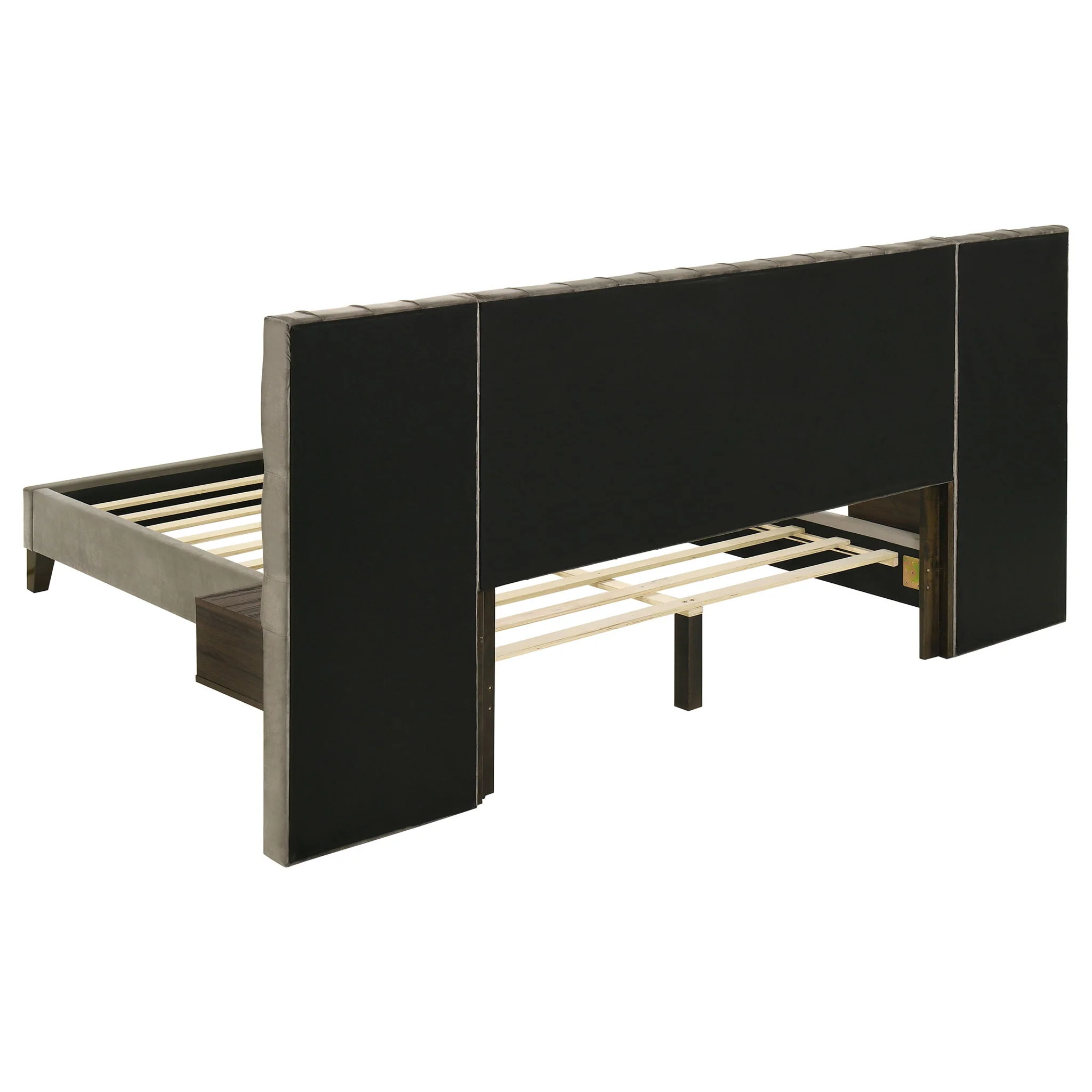 Kiah - Platform Bed With Floating Nightstands - Image 4