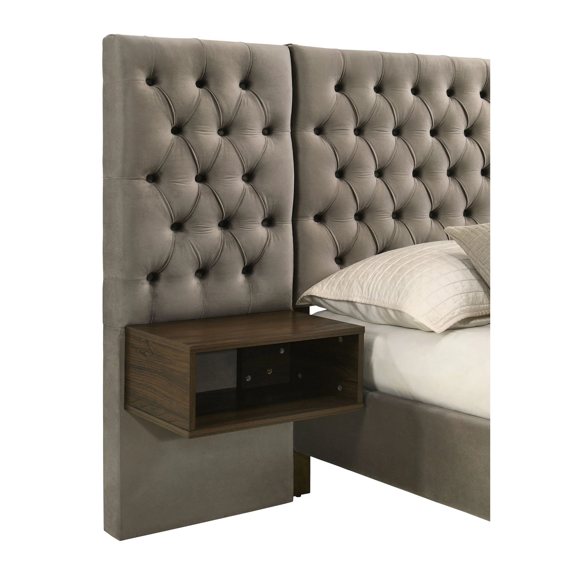 Kiah - Platform Bed With Floating Nightstands - Image 8