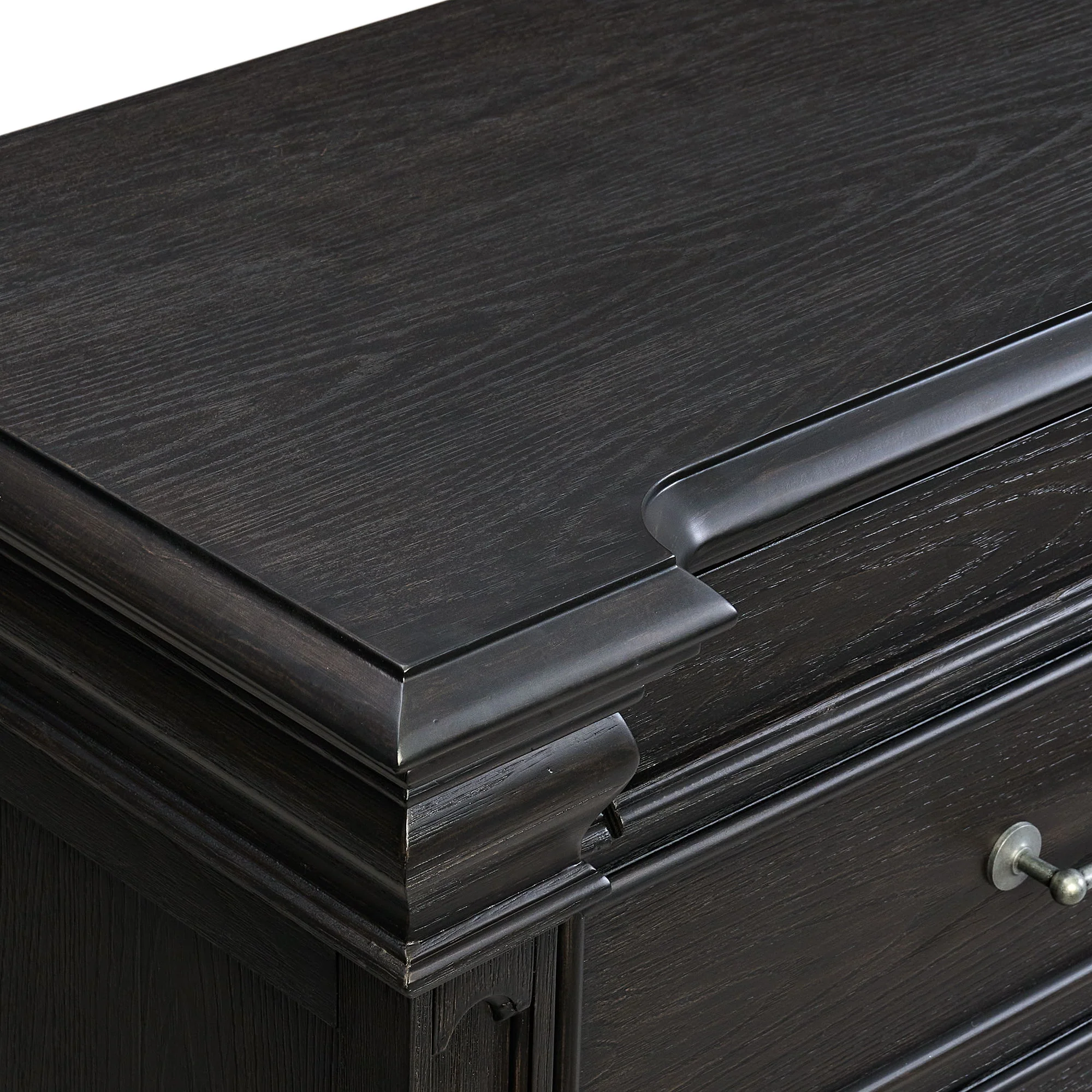 Kings Court - 3-Drawer Nightstand (Sliding Top) - Image 5